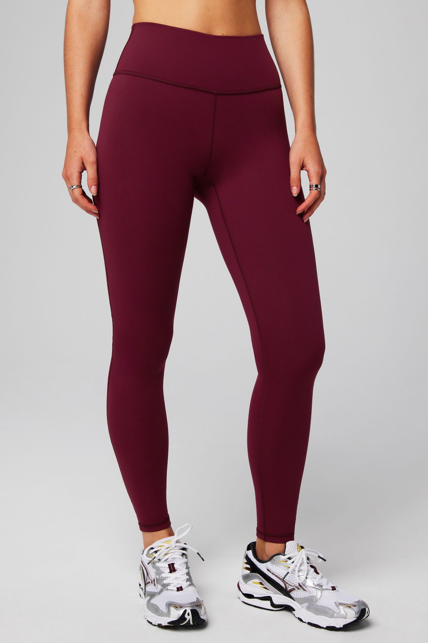 DEFINE HIGH-WAISTED LEGGING MERLOT 2