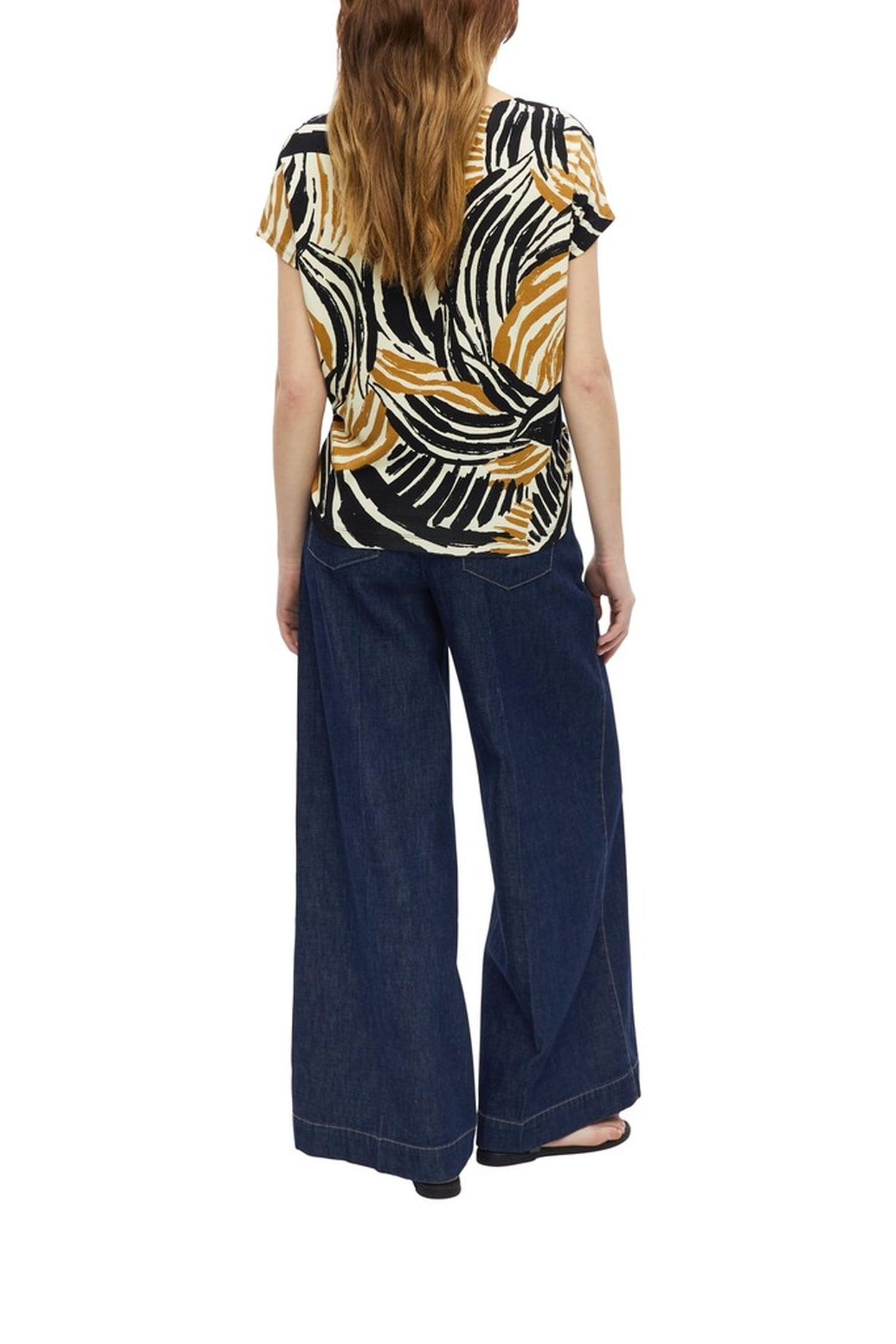 S.OLIVER T-SHIRTS BROWN 3