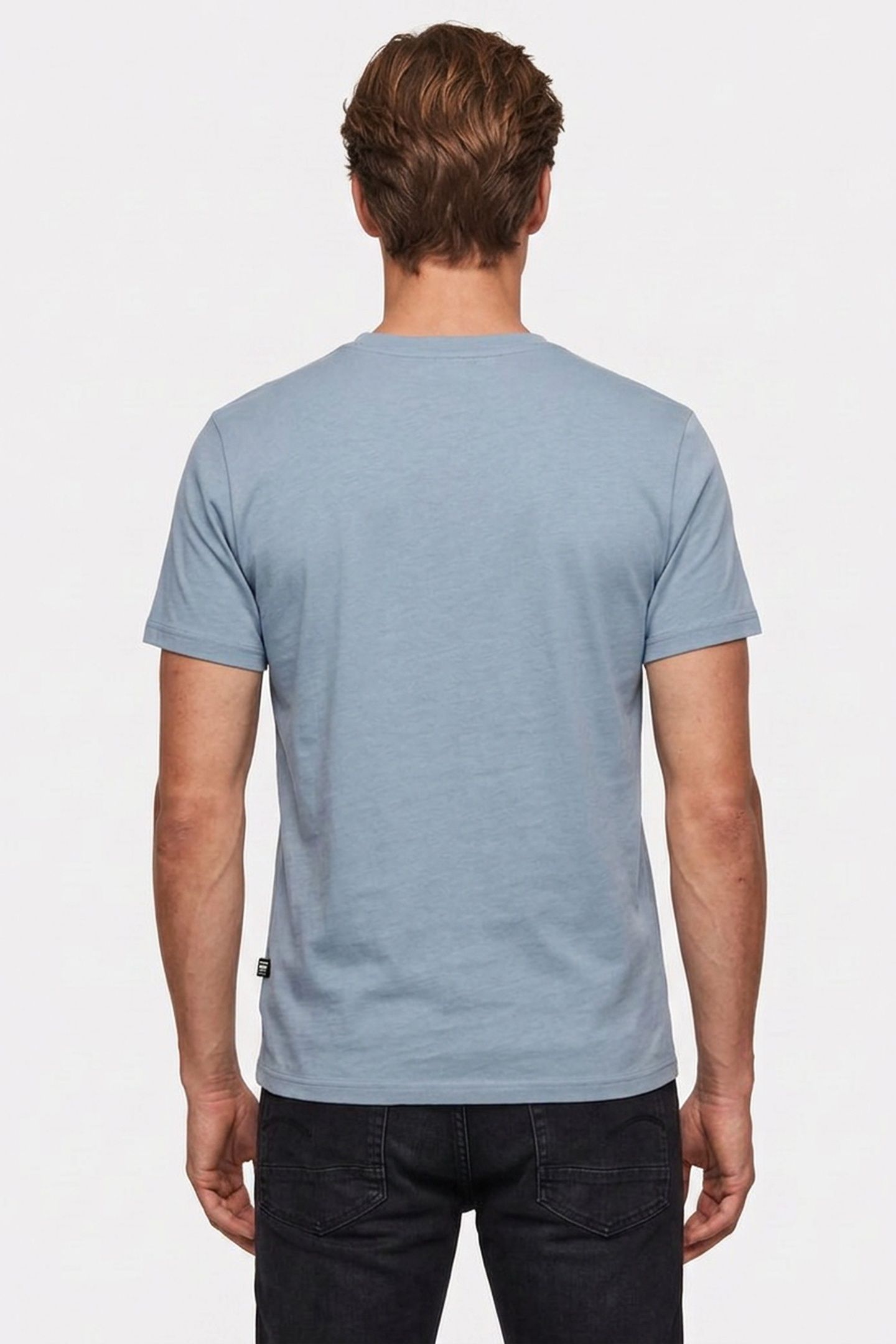 GRAW SLIM T-SHIRT ASH BLUE 2