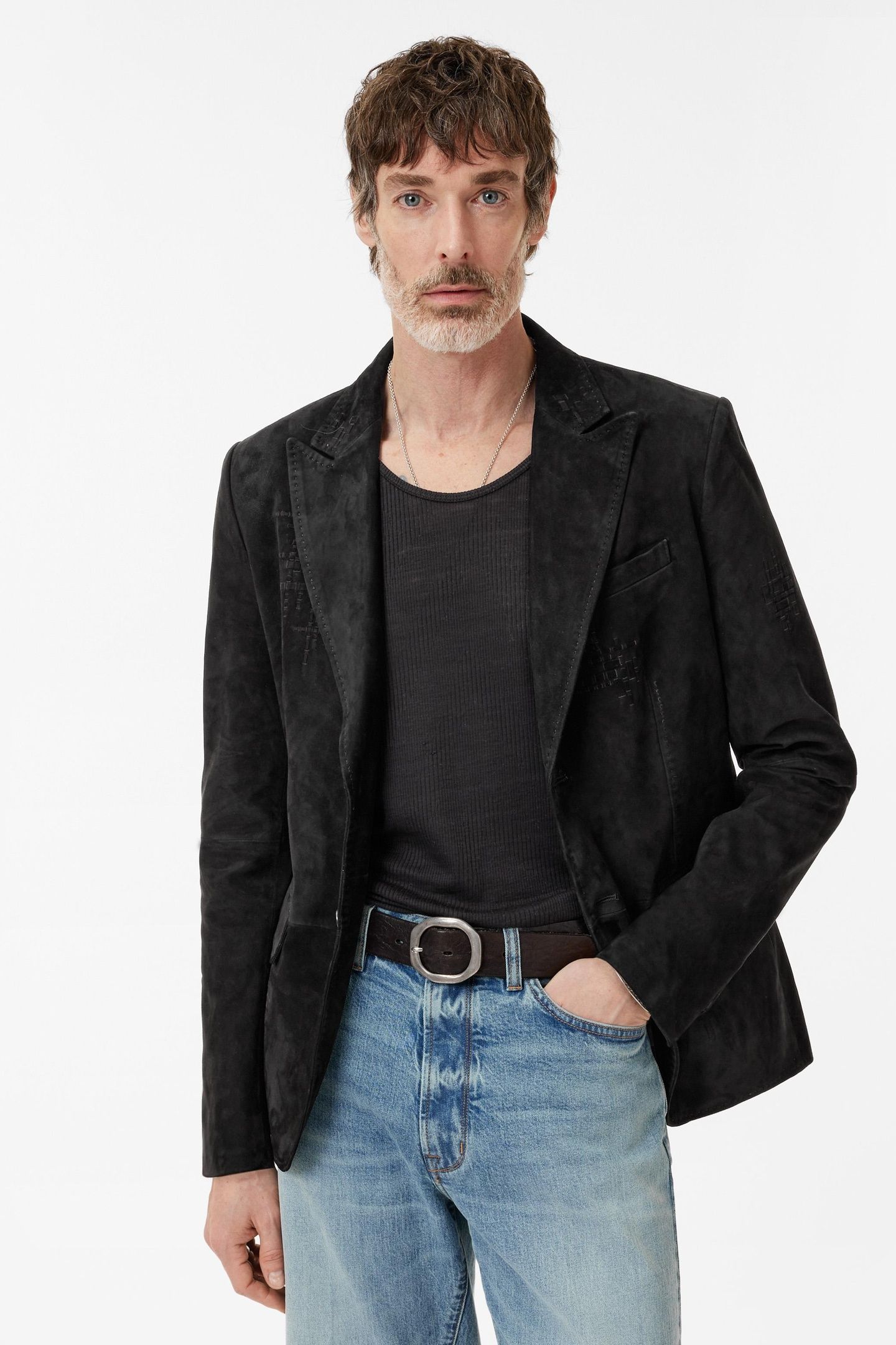 DUNMORE JACKET - JACKET WITH WESTERN PEA BLACK 1