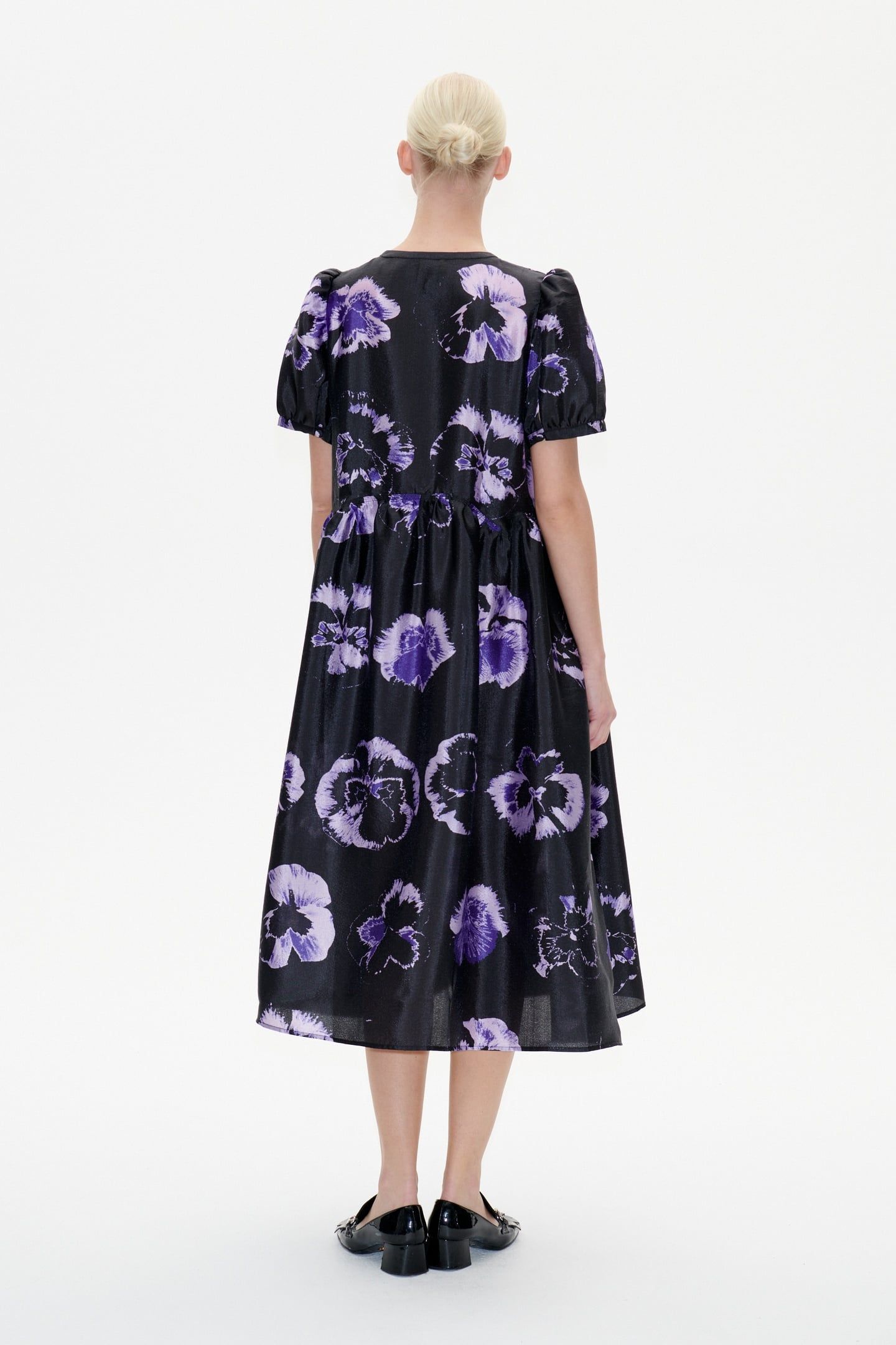 ARTEMIS DRESS PURPLE PANSY 2