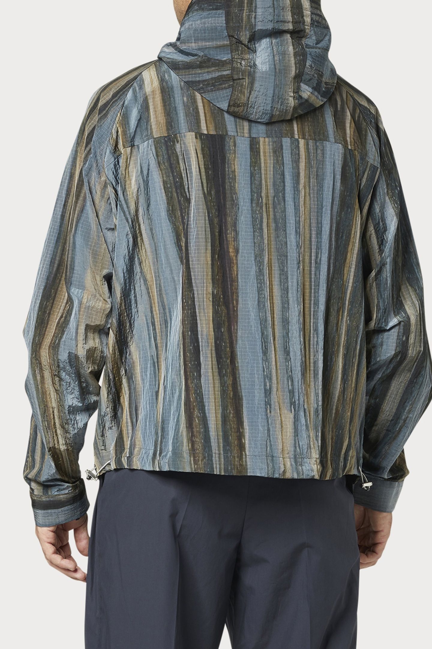 GENTS HOODED JACKET LIGHT BLUE 2