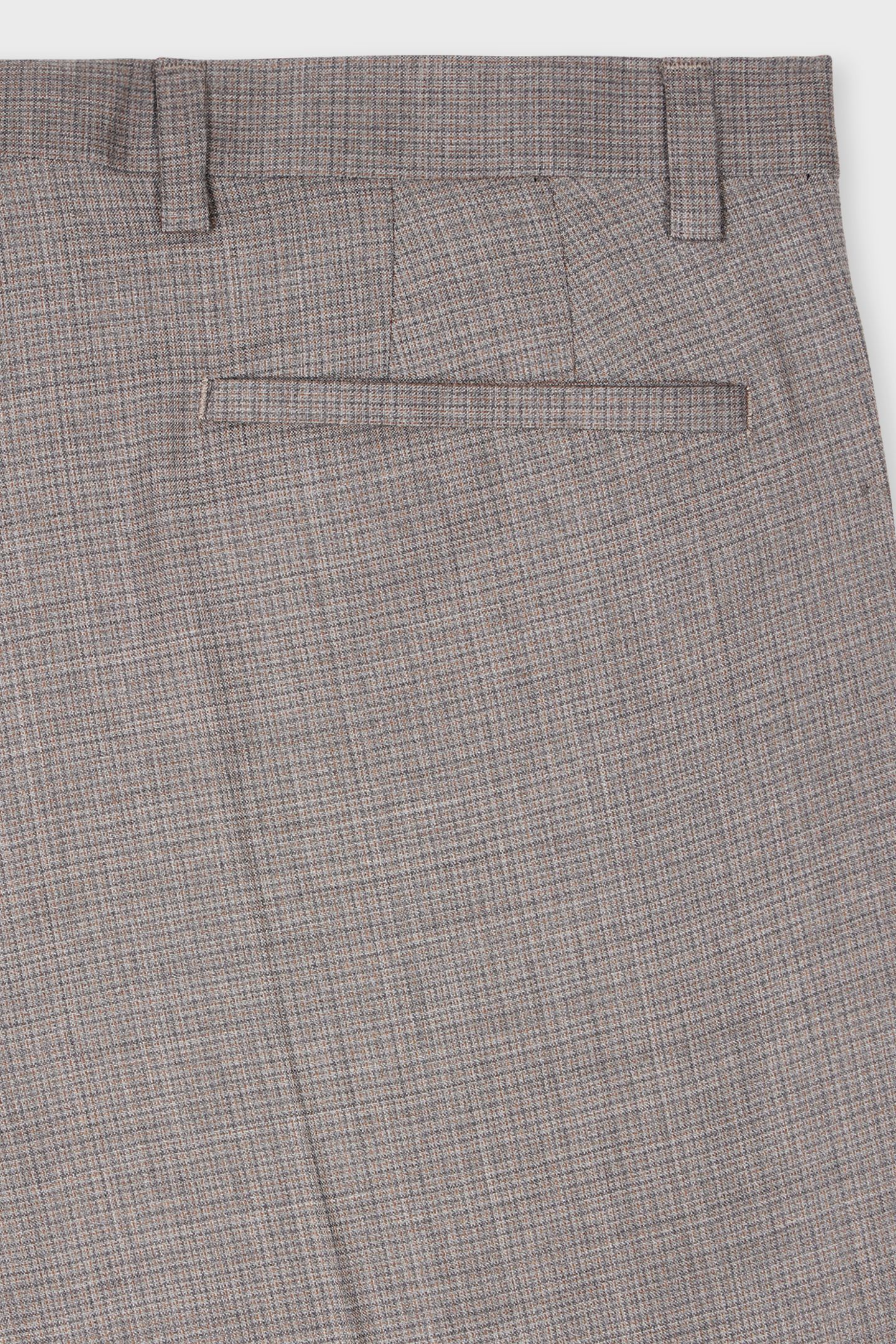 MENS SLIM FIT 2 BUTTON SUIT GREY MELANGE 5