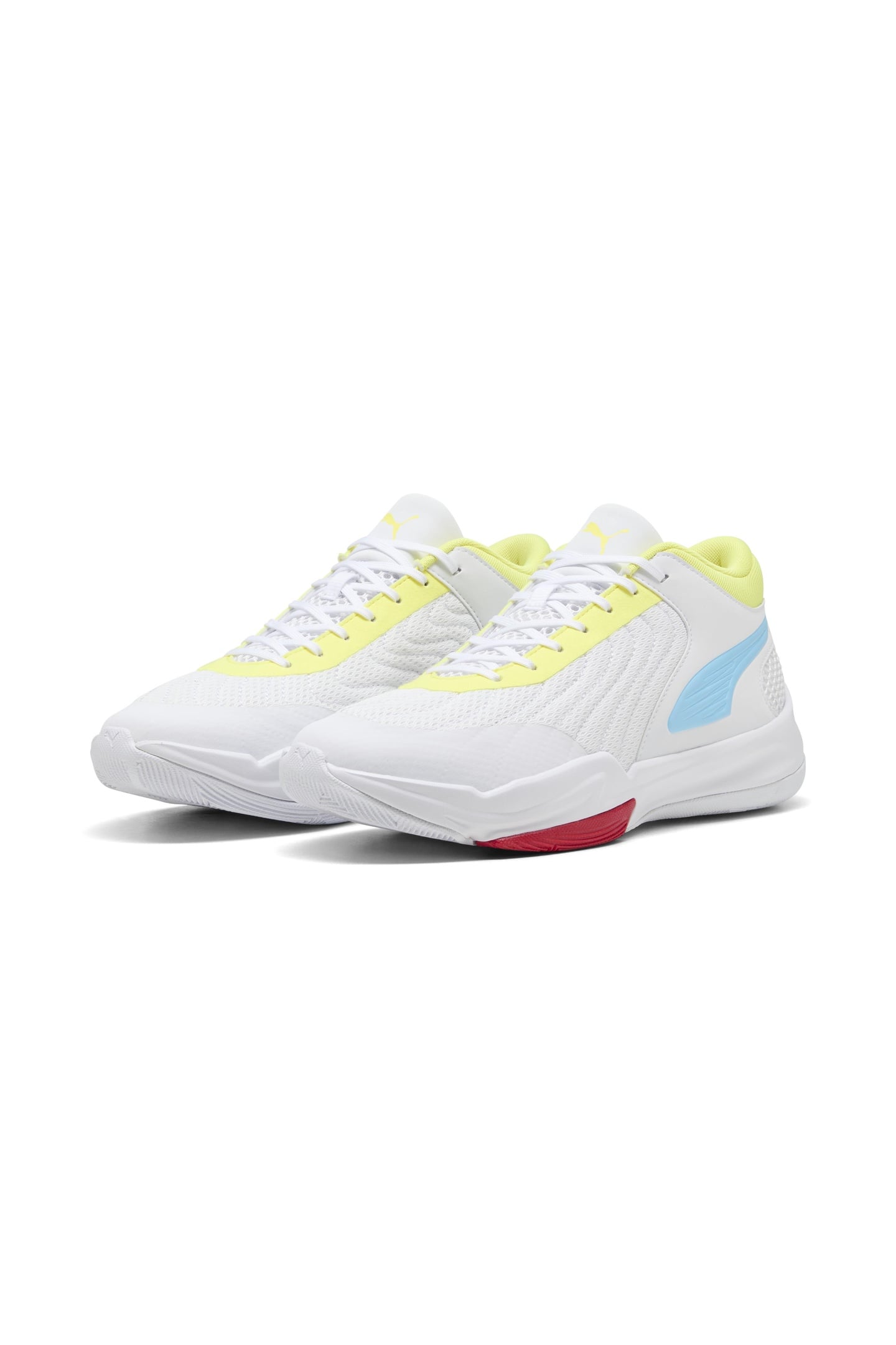 UNISEX COURT PRO 2 WHITE-VIBRANT BLUE 2