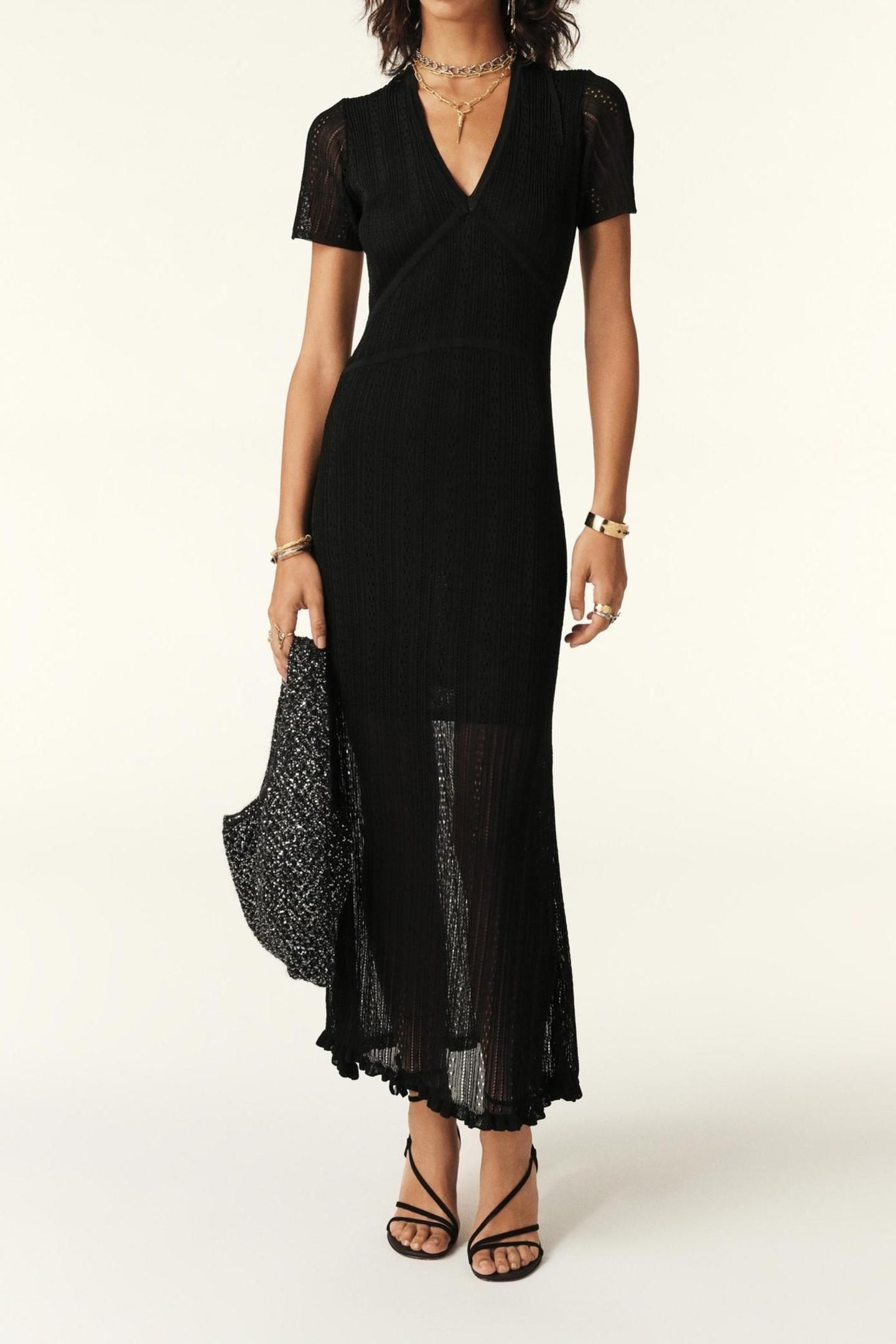 MID-LENGTH DRESS BLACK 1
