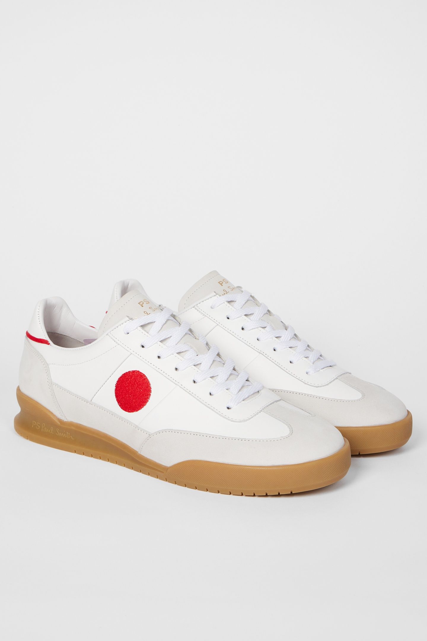 MENS SHOE DOVER JAPAN FLAG WHITE 2