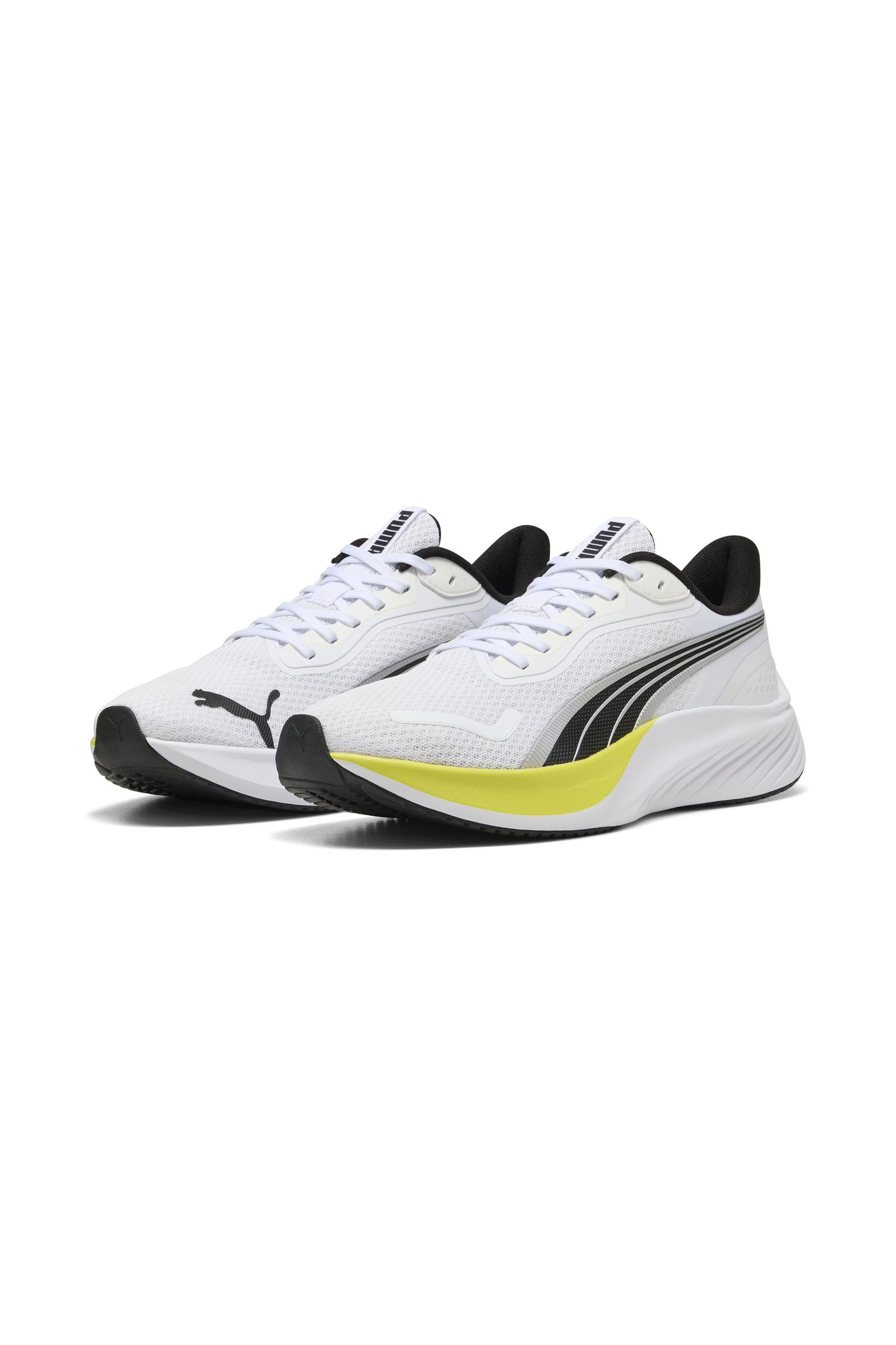 UNISEX POUNCE LITE WHITE-SILVER-BLACK 2