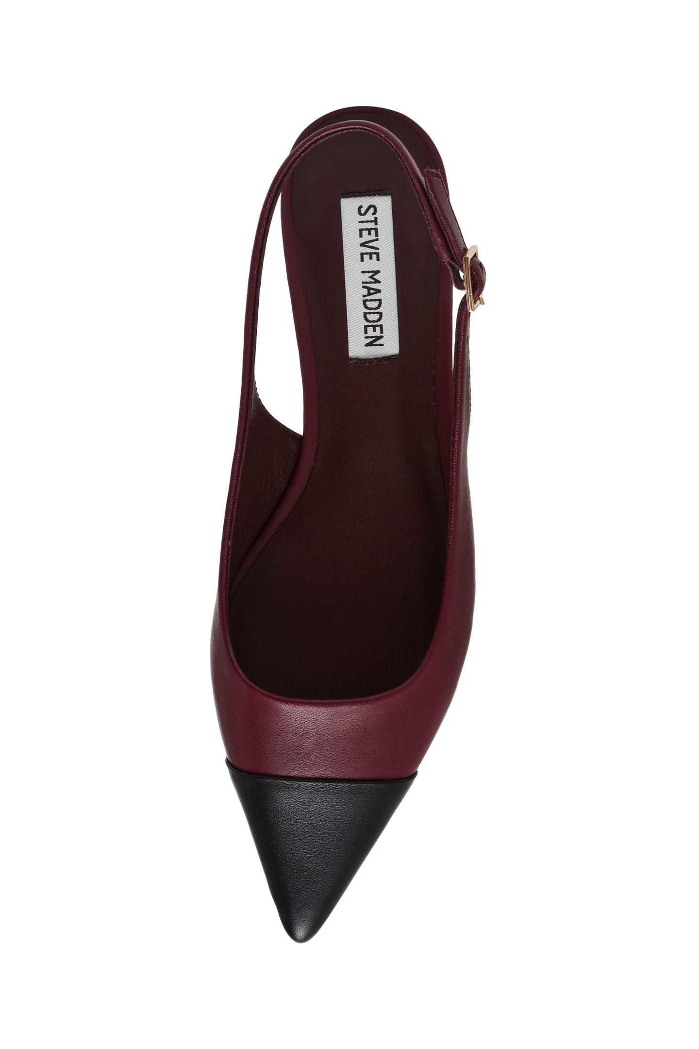 ROWYN FLAT SHOES BLACK/BURG 7