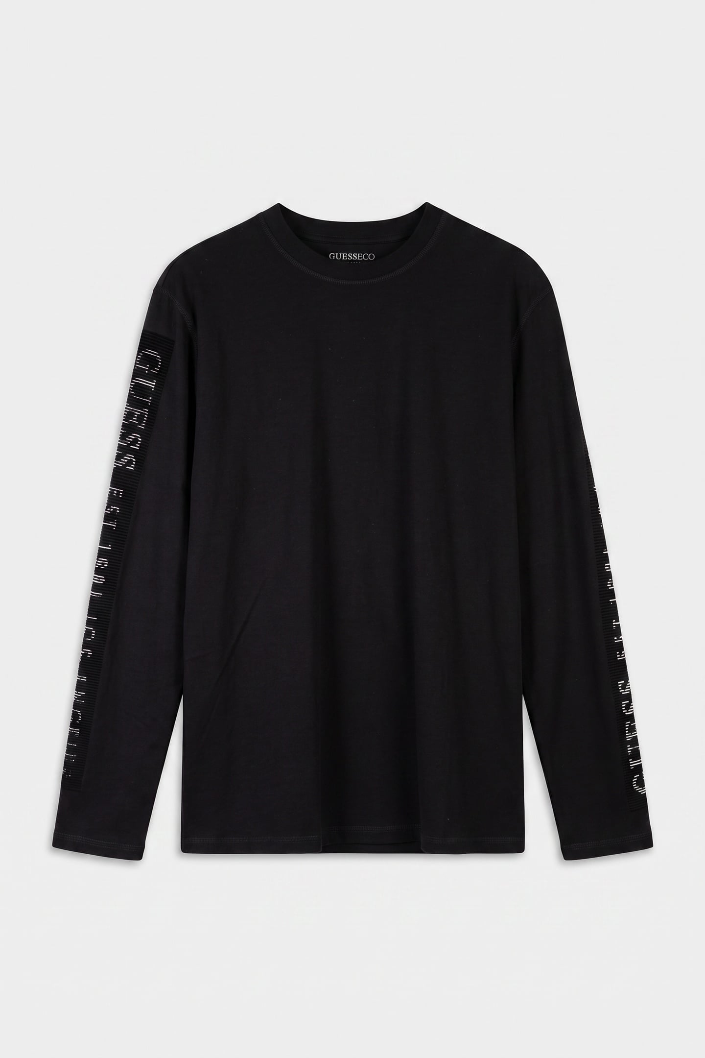 CN LS SLEEVES LOGO T JET BLACK A996 3