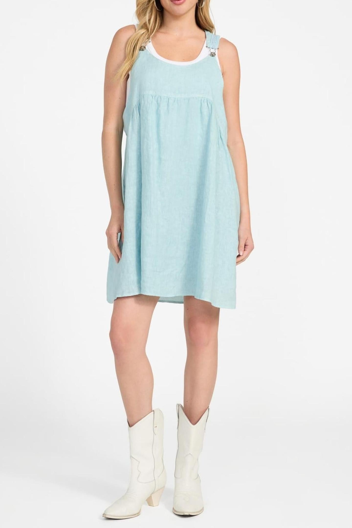 GRETEL SL DRESS SEAFOAM MIST 6