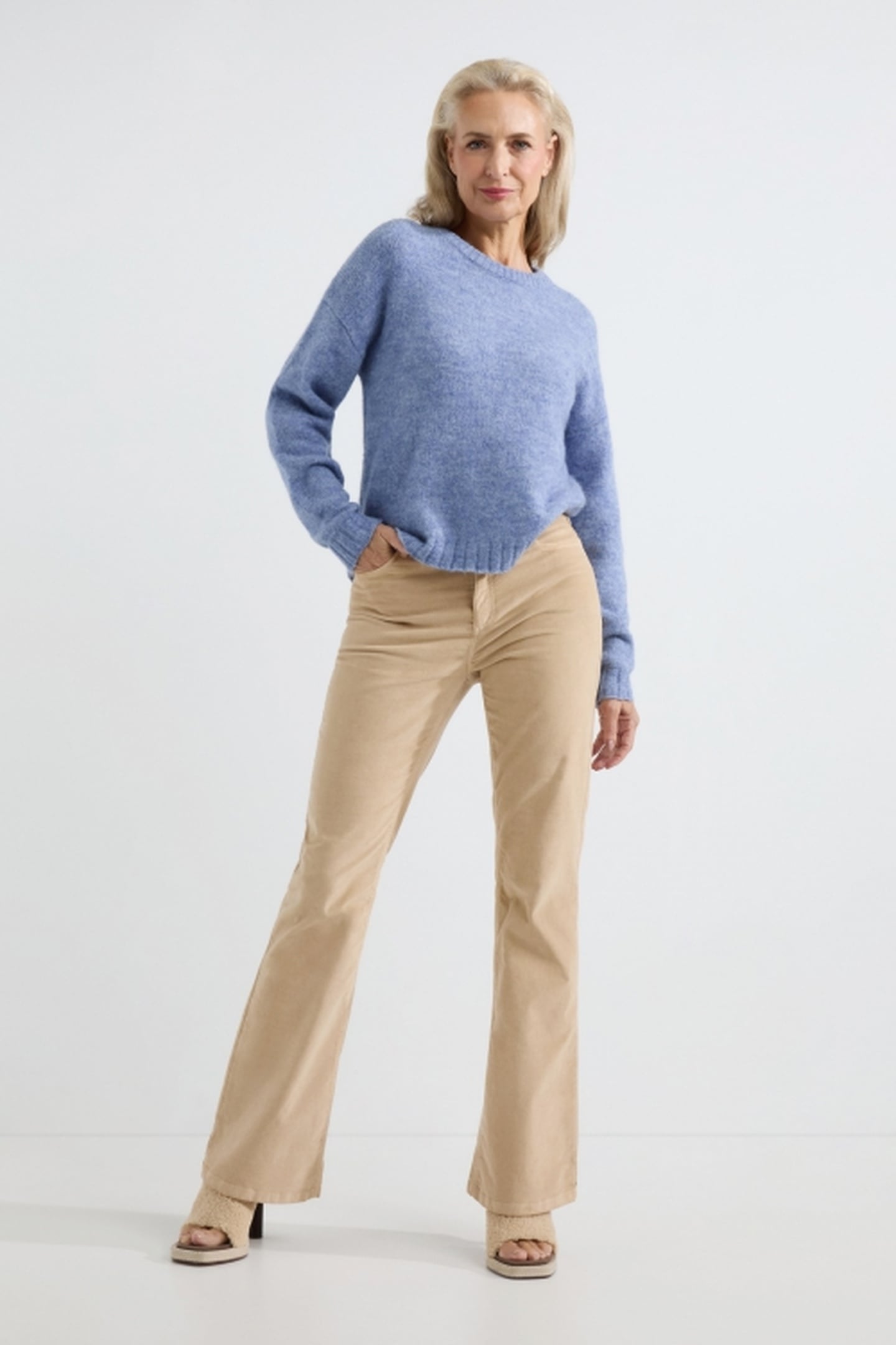 ANDREA SWEATER INDIGO 2