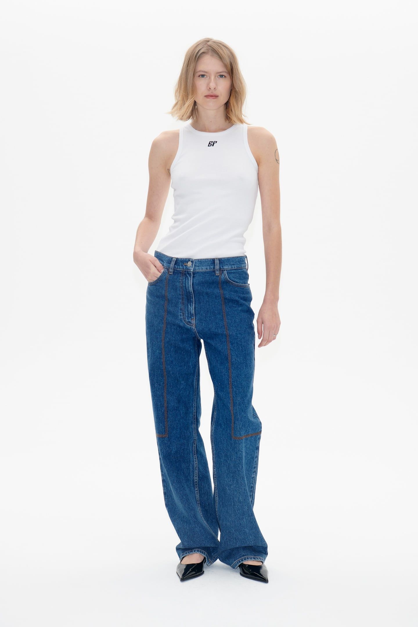 NILDA JEANS CLASSIC BLUE DENIM 2