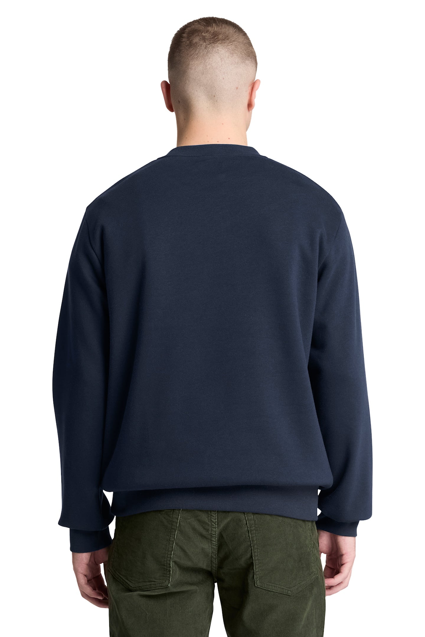 OYSTER RIVER CHEST LOGO BB CREW SWEATSHIRT DARK SAPPHIRE 2