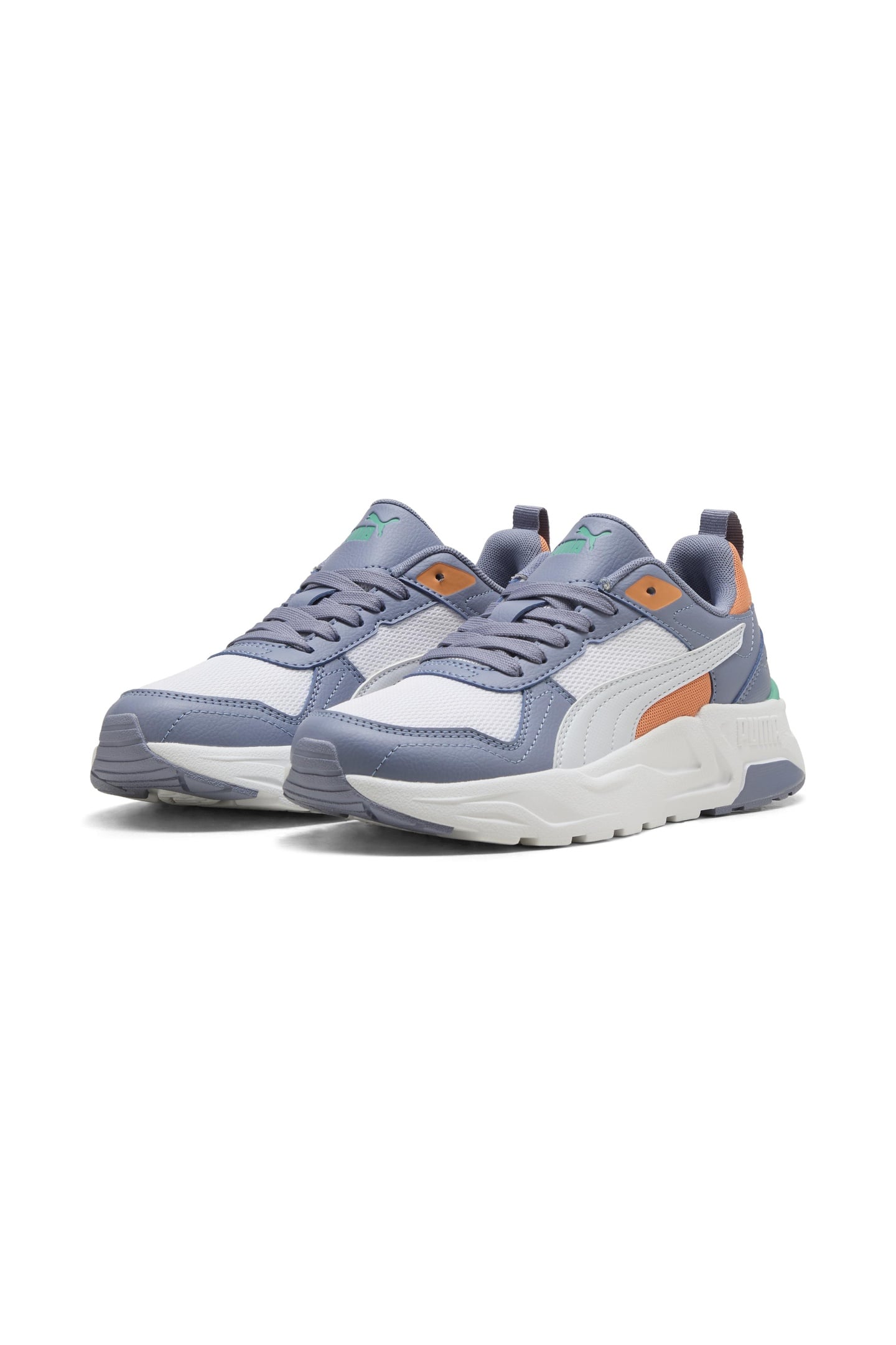 UNISEX TRINITY 2 LT JUNIOR WHITE-SILVER MIST-GRAY SKY 2