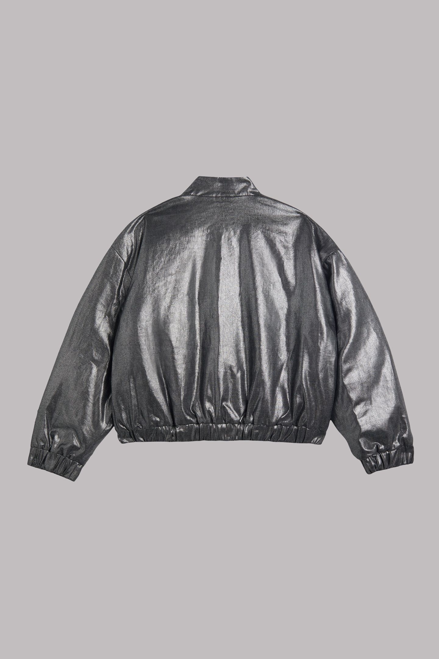 THE SILVER BOMBER JACKET SILVER 4