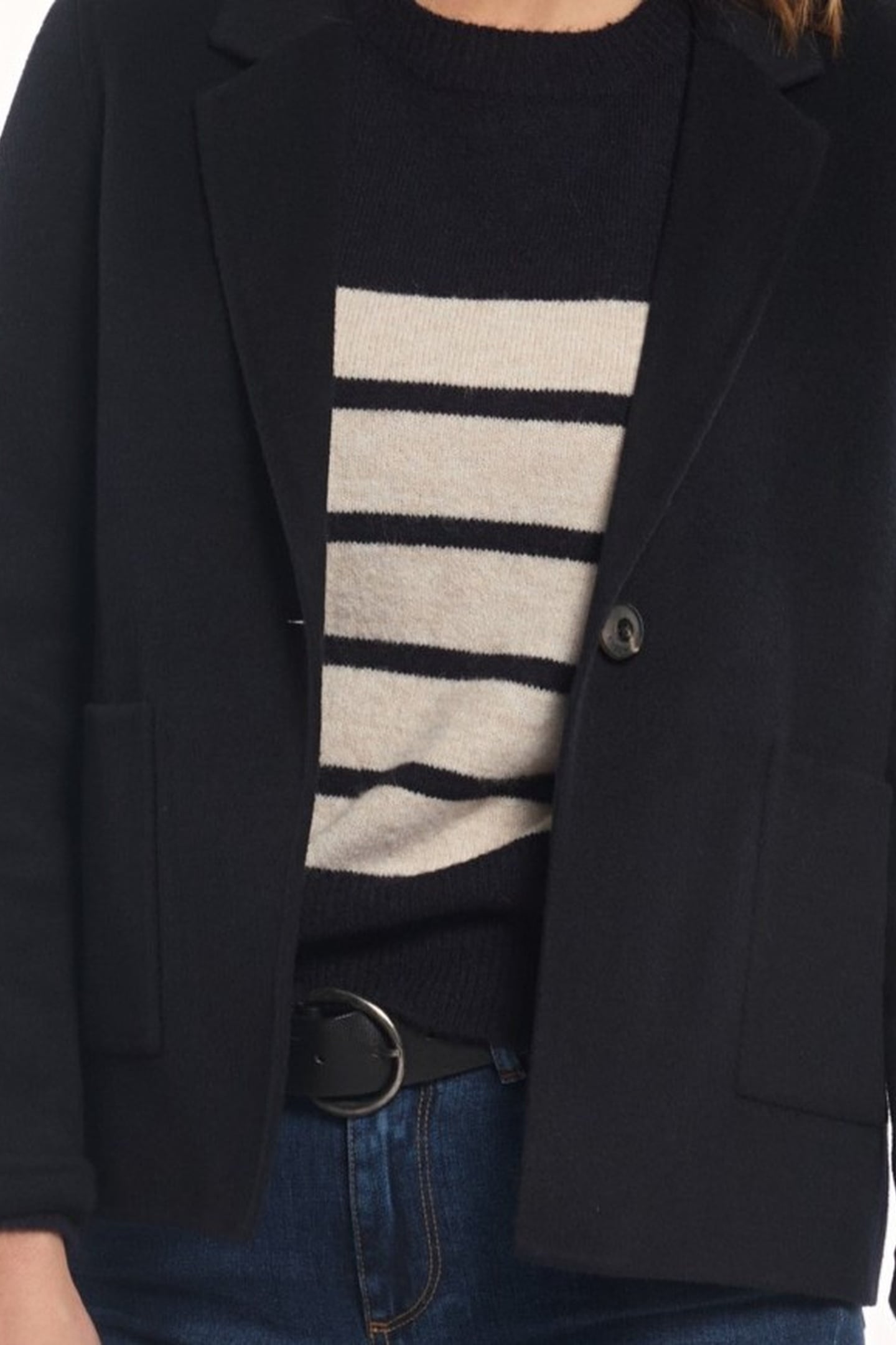 CLASSIC BLAZER 1BTN LS BLUE 2