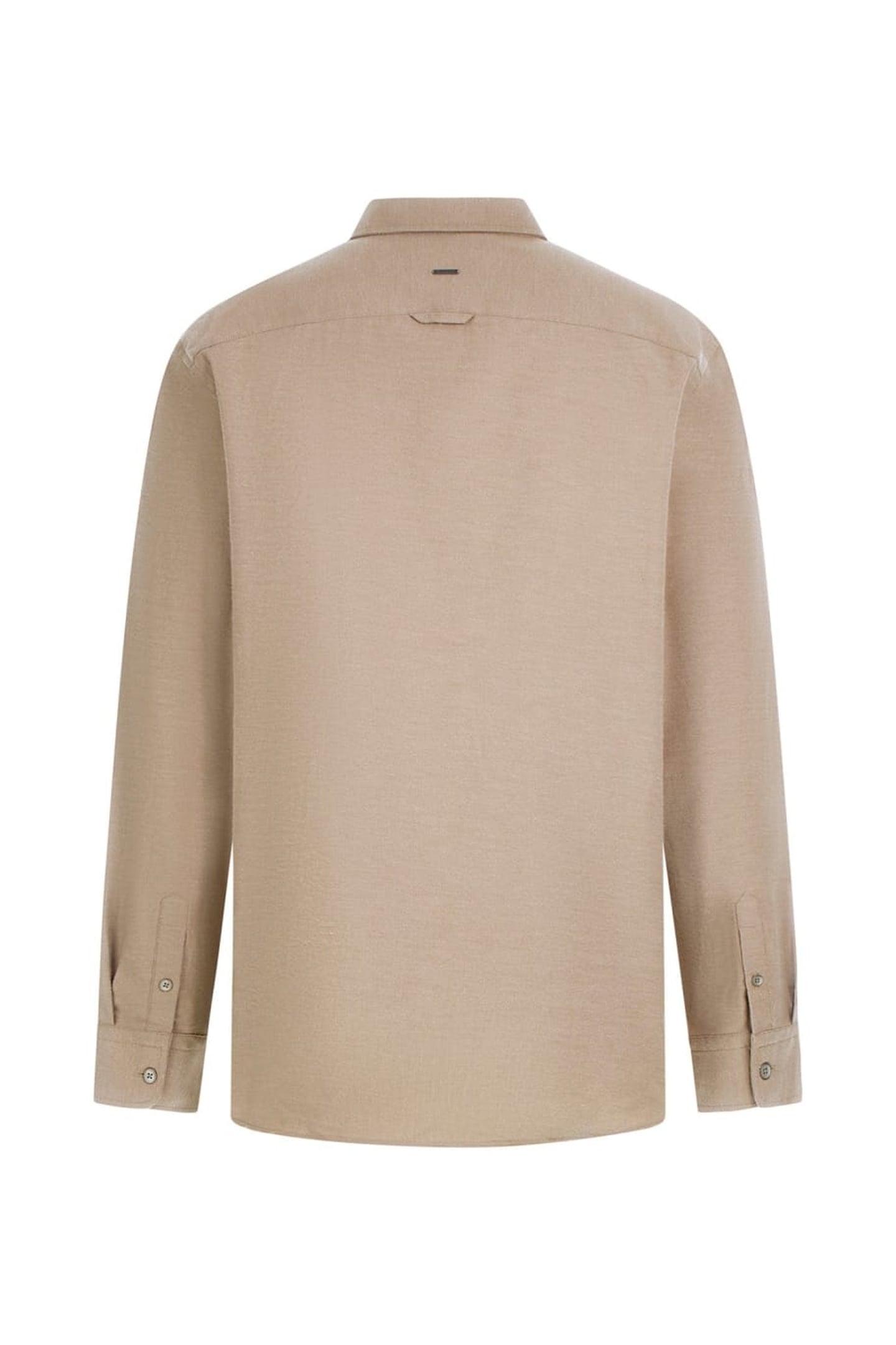 LS FLANNEL TWILL SHI ENGLISH BROWN HEATHE 7