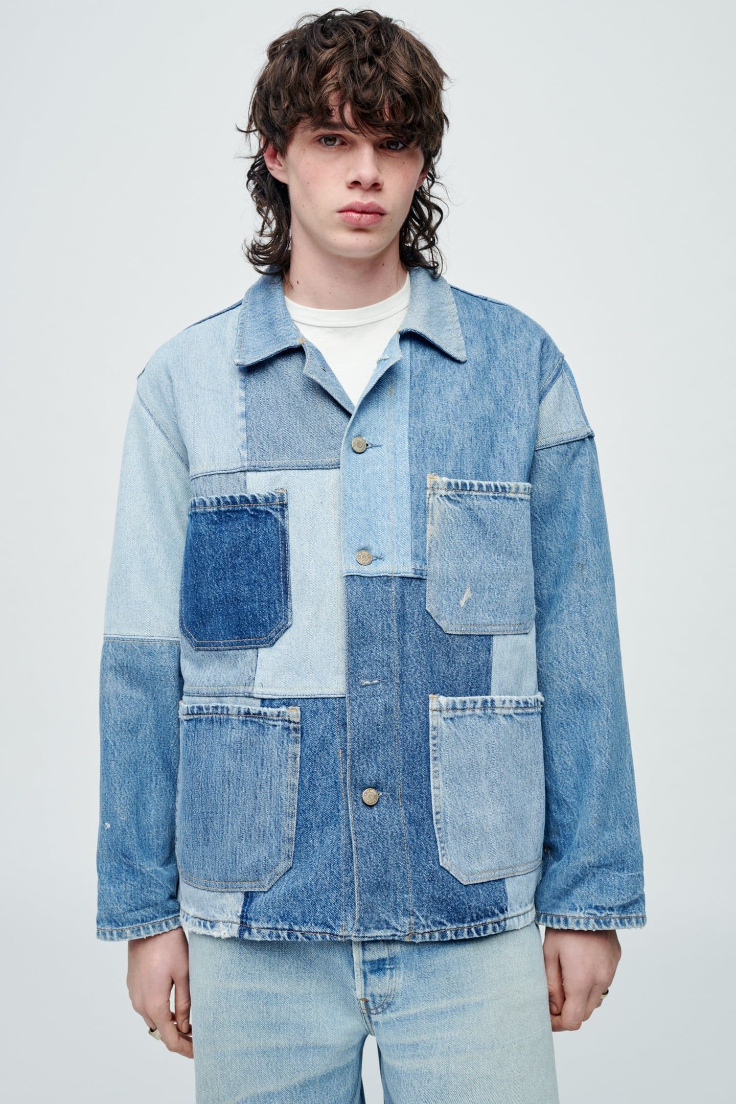 QUILTED BARN JACKET ASSORTED INDIGOS 1