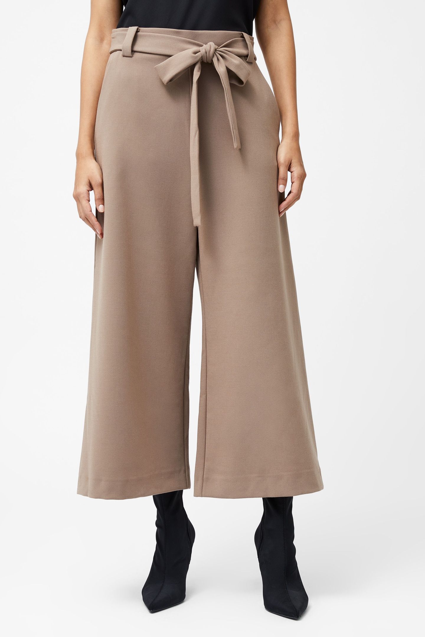 WHISPER BELTED CULOTTES MOCHA MOUSSE 3