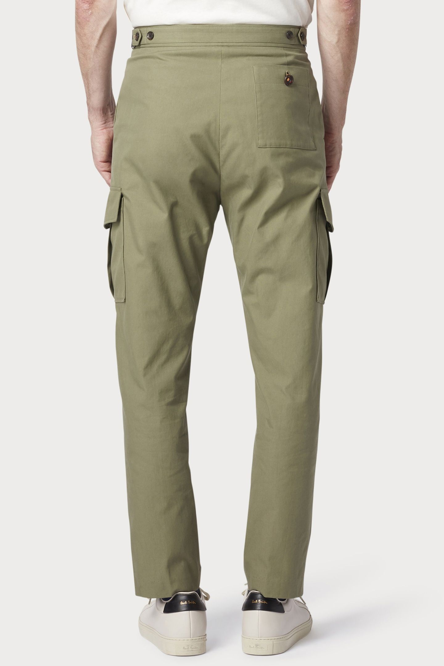 GENTS CARGO TROUSER MILITARY GREEN 2