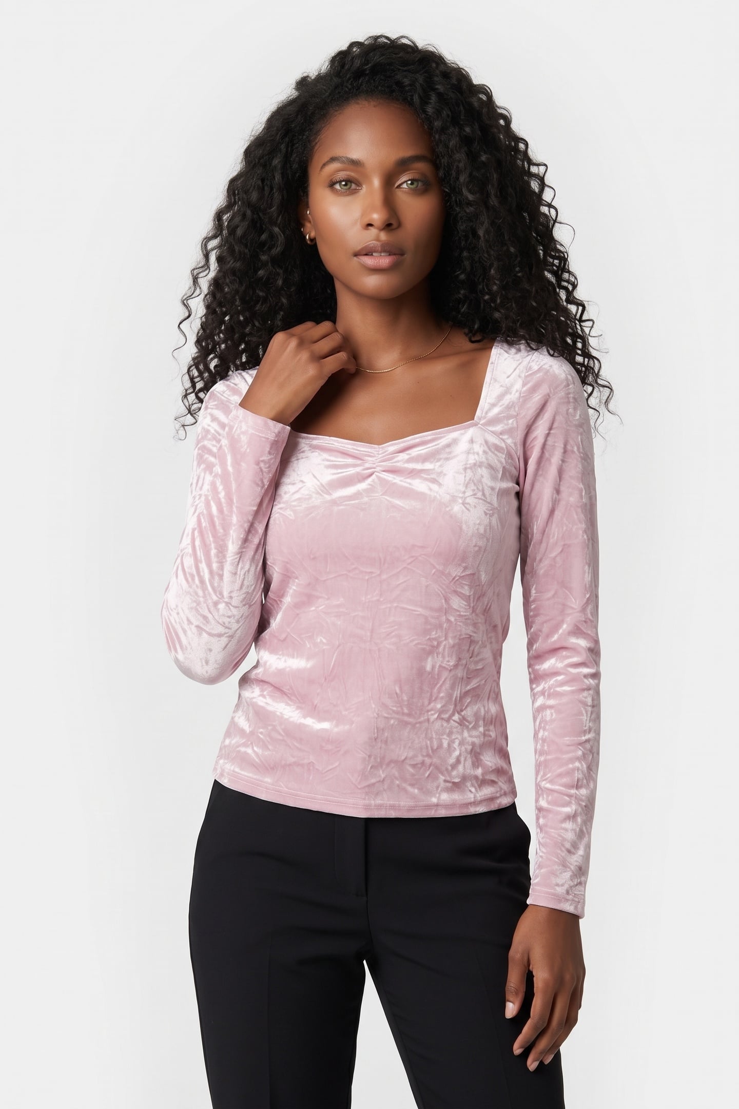PA MIRKA TOP PINK 1