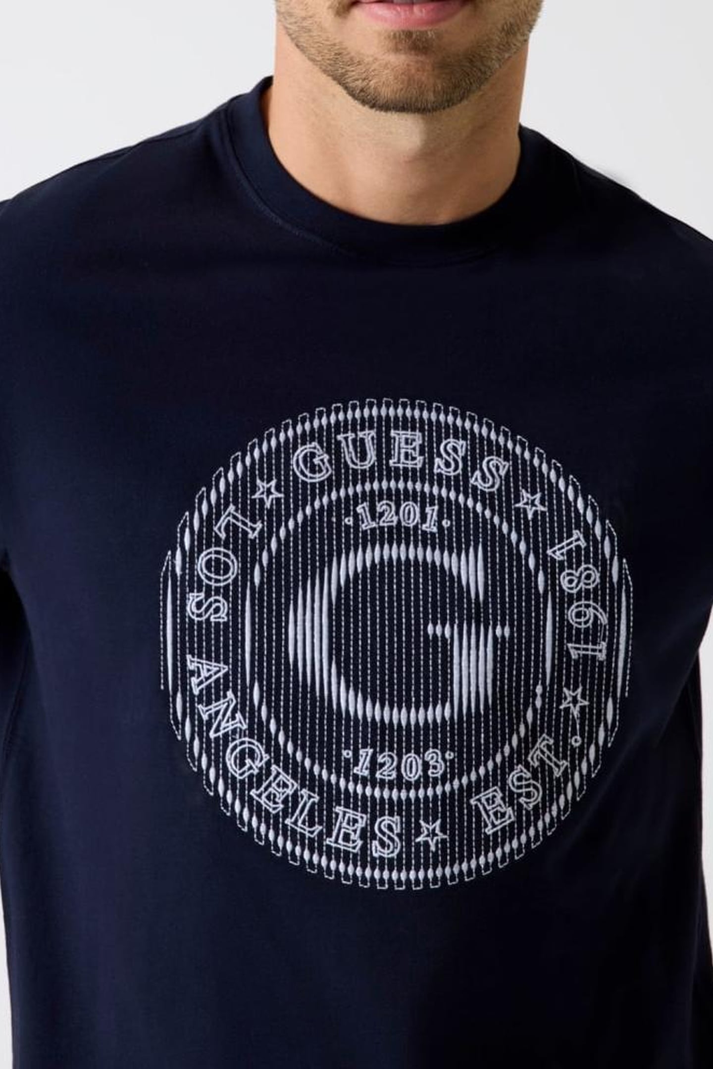 CN SS BIG G LOGO TEE SMART BLUE 8