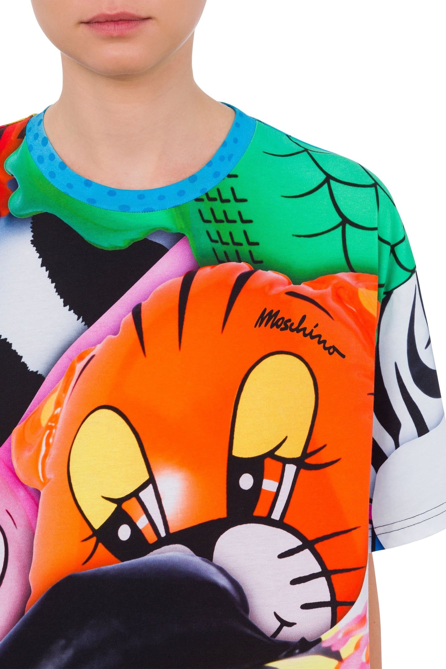 T-SHIRT IN JERSEY INFLATABLE ANIMALS MULTICOLOR 4