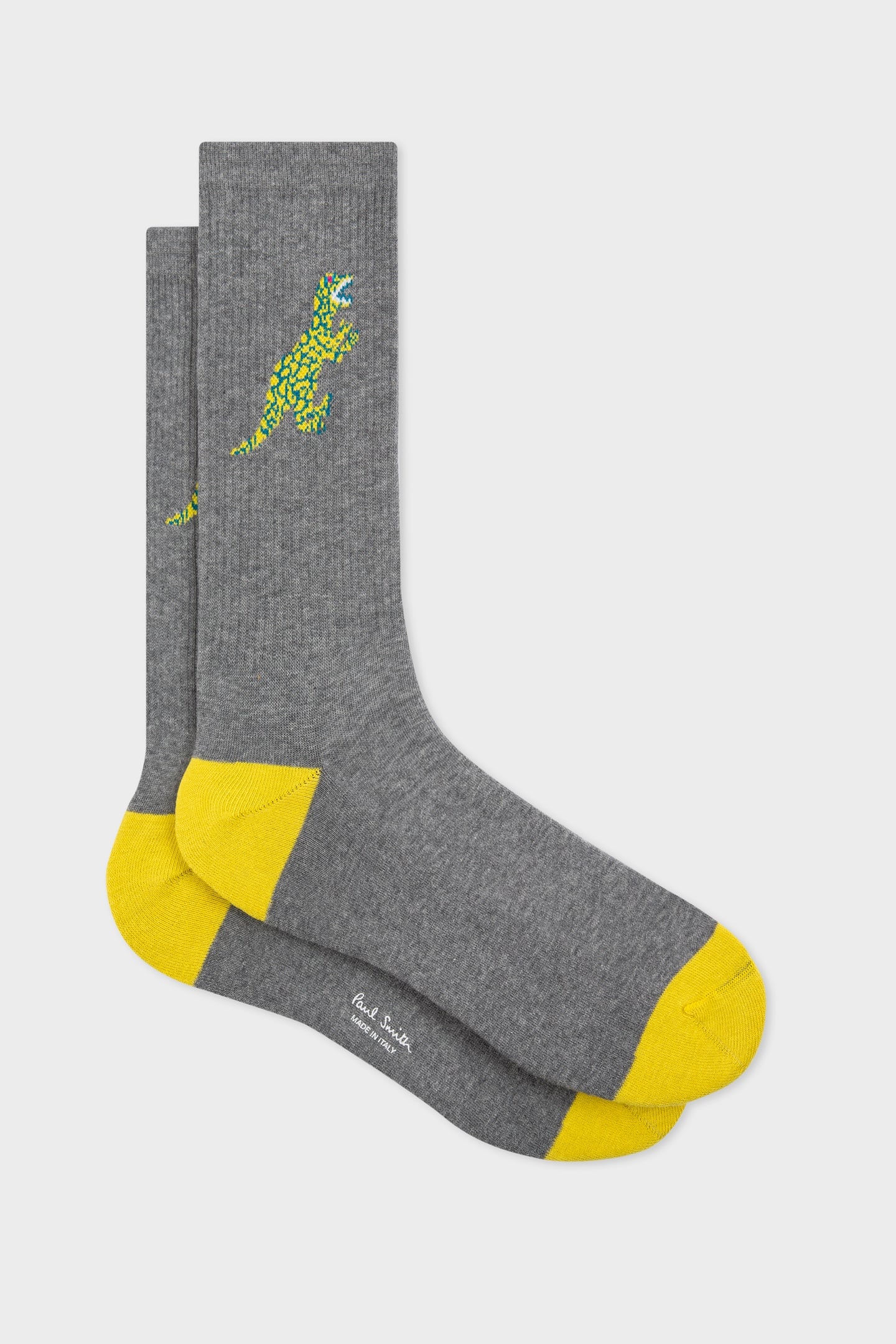 MEN SOCK SPORT DINO GREY 2