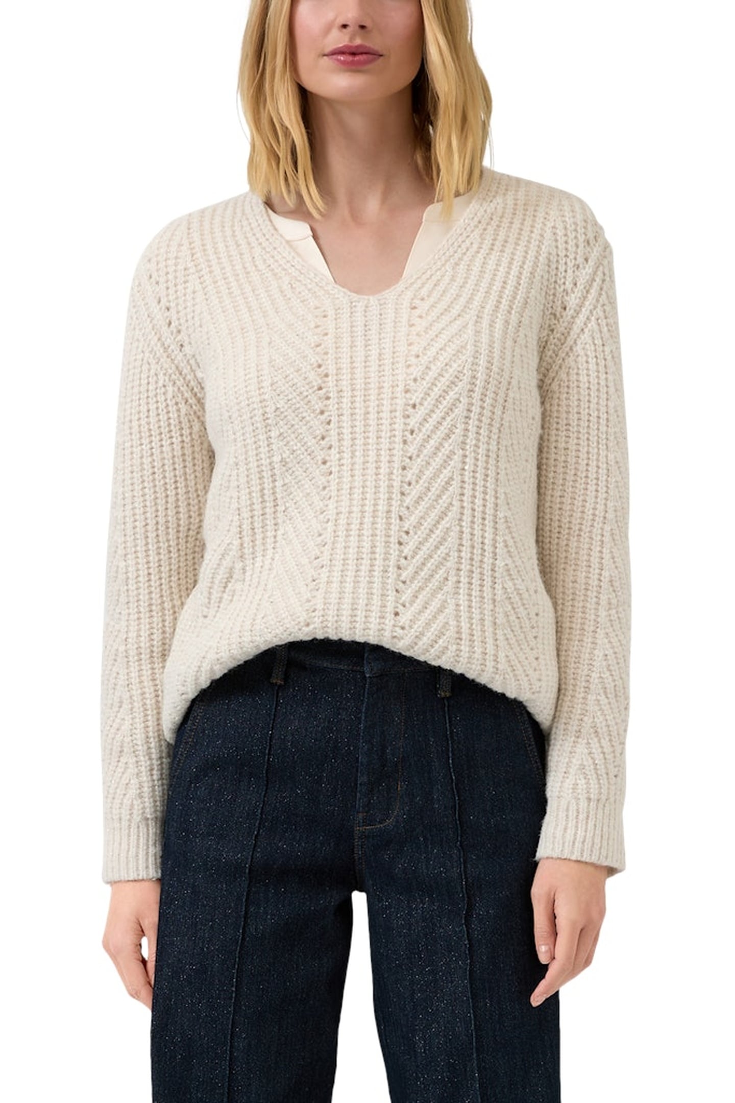 S.OLIVER PULLOVER BEIGE 1