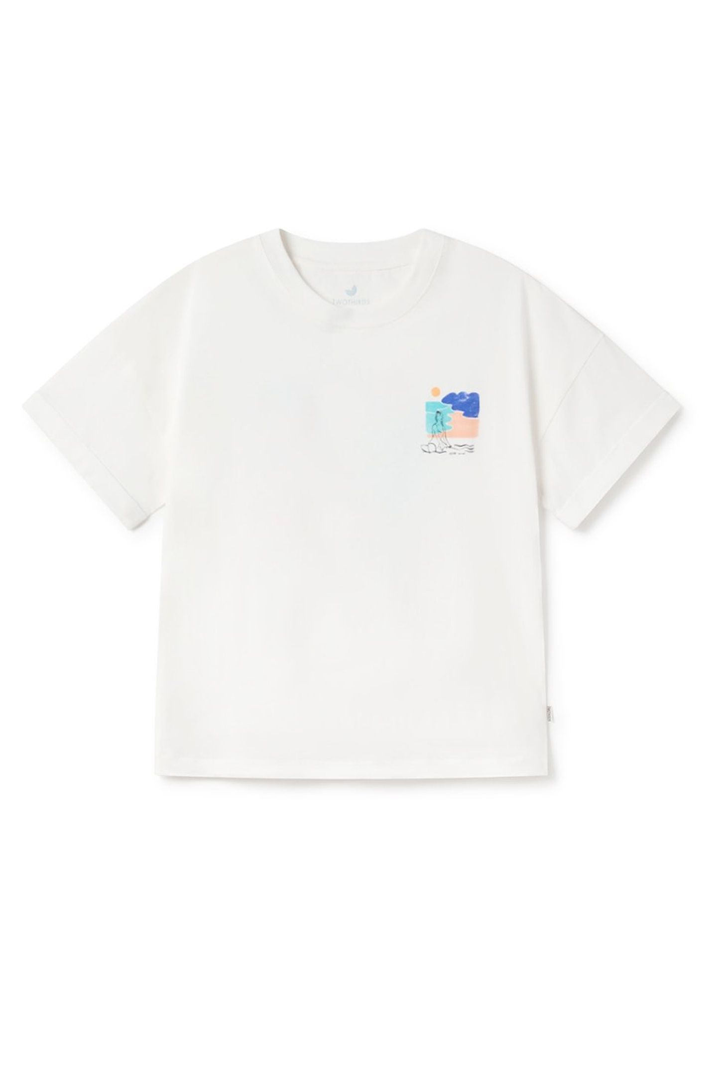 UWINS T-SHIRT SURF OFF WHITE 3