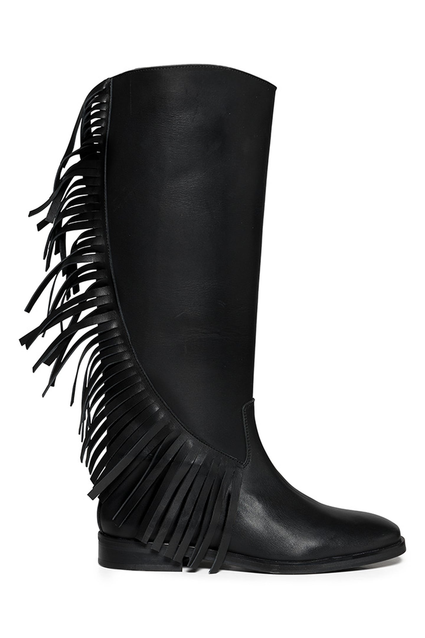 NIGELLA BOOTS BLACK LEATHER 1