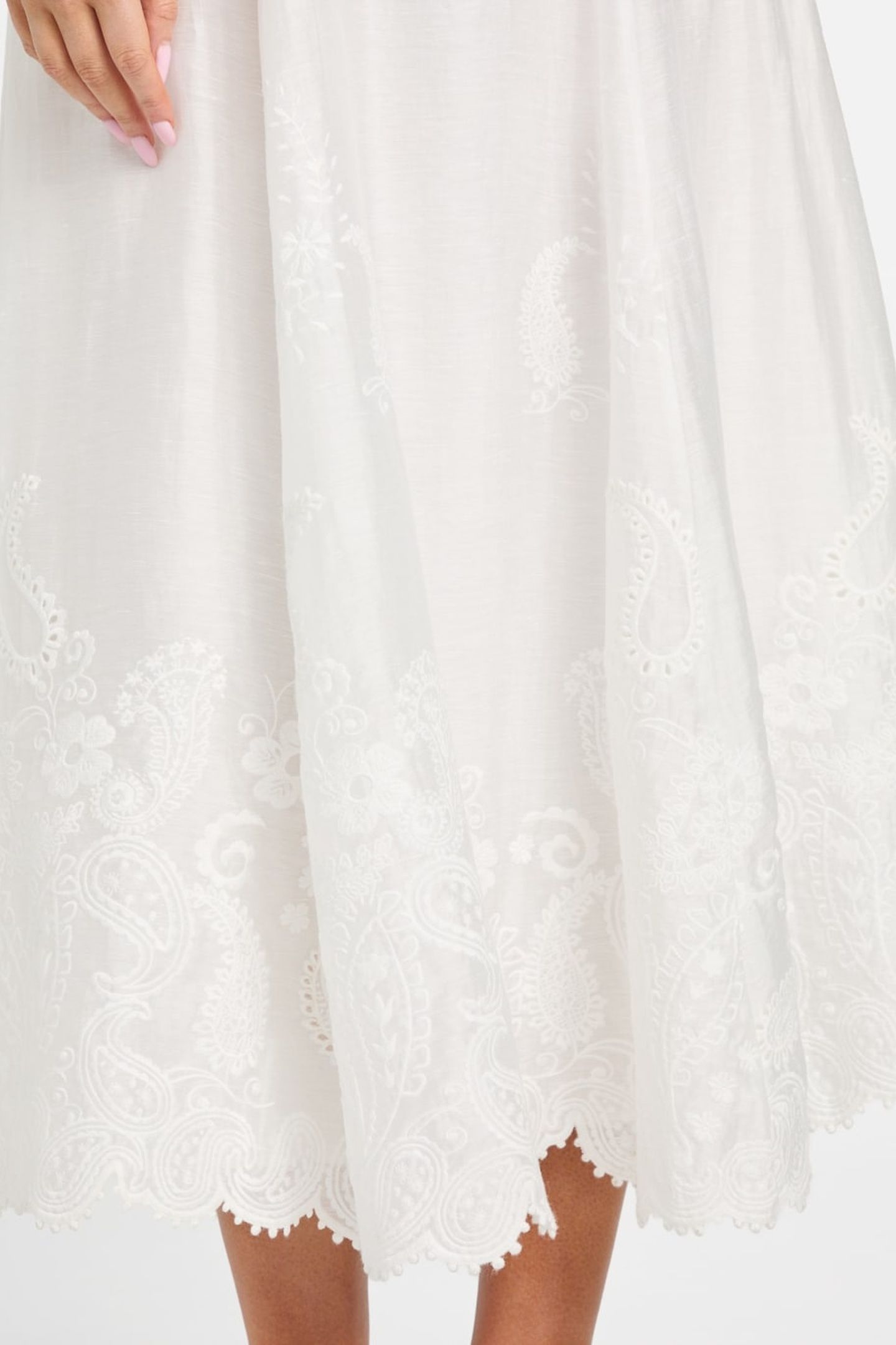 MINDY EMBROIDERED MI WHITE PEAKS 10