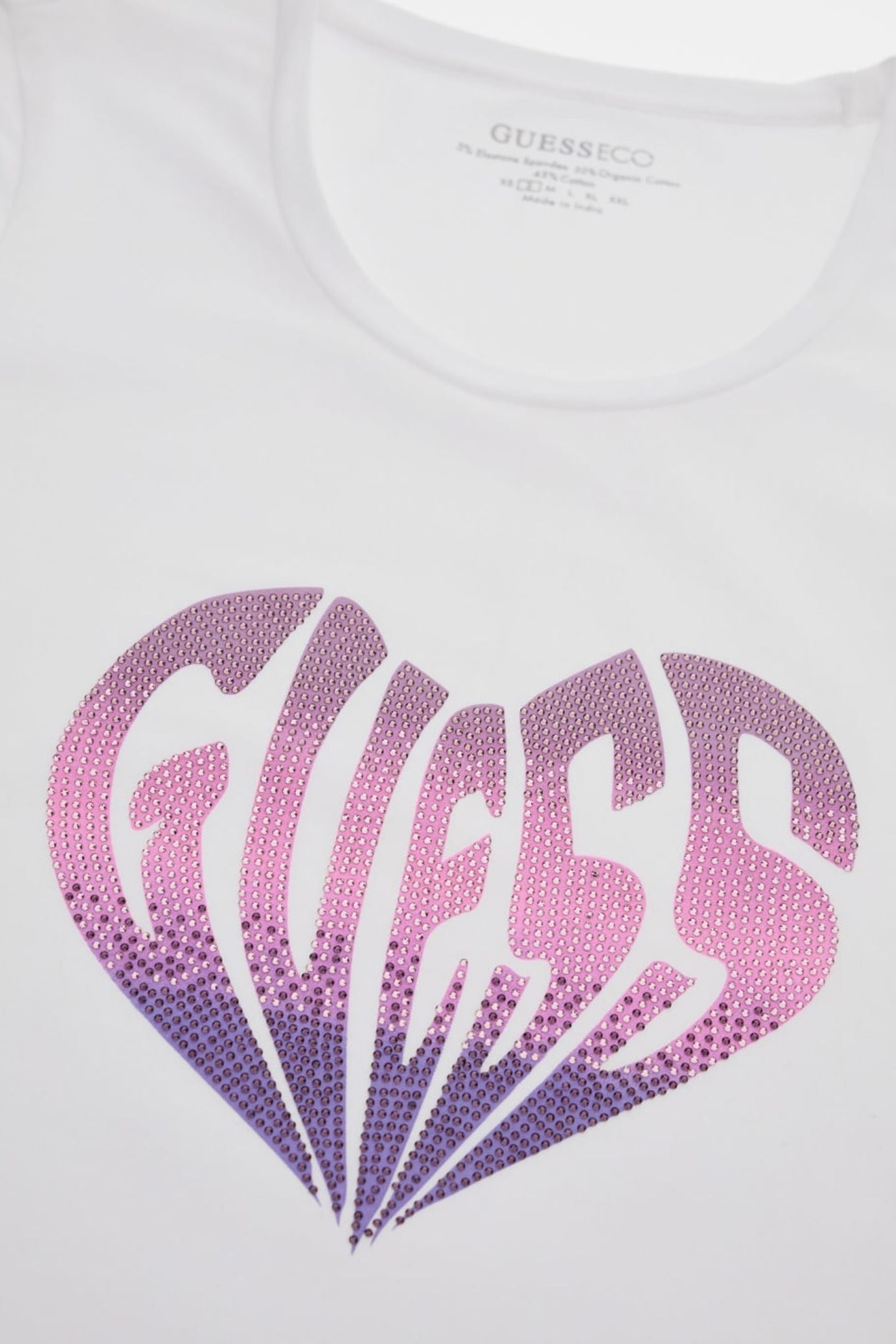 SS CN HEART TEE PURE WHITE 7