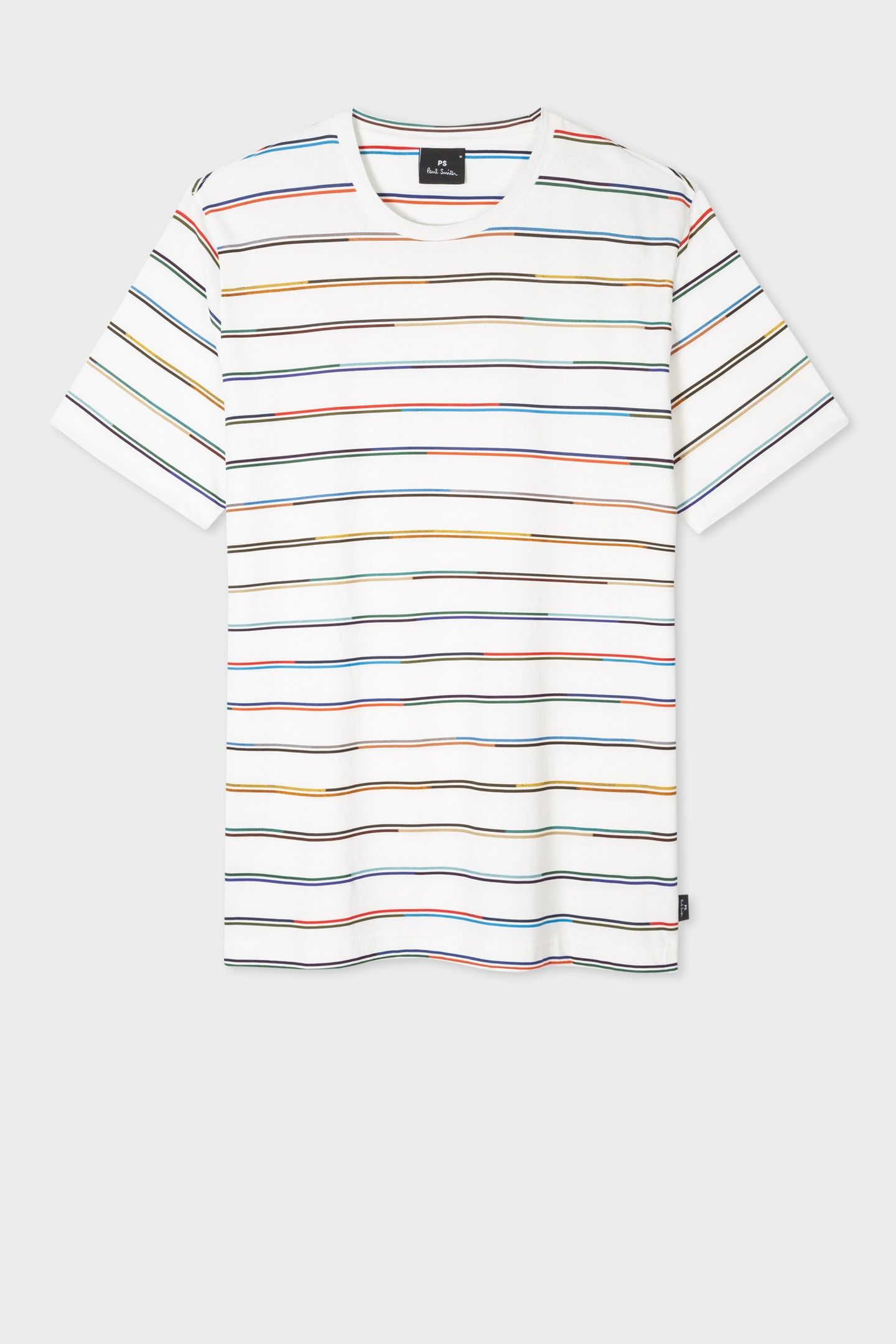 MENS T-SHIRT CHAMP STRIPE OFF WHITE 3