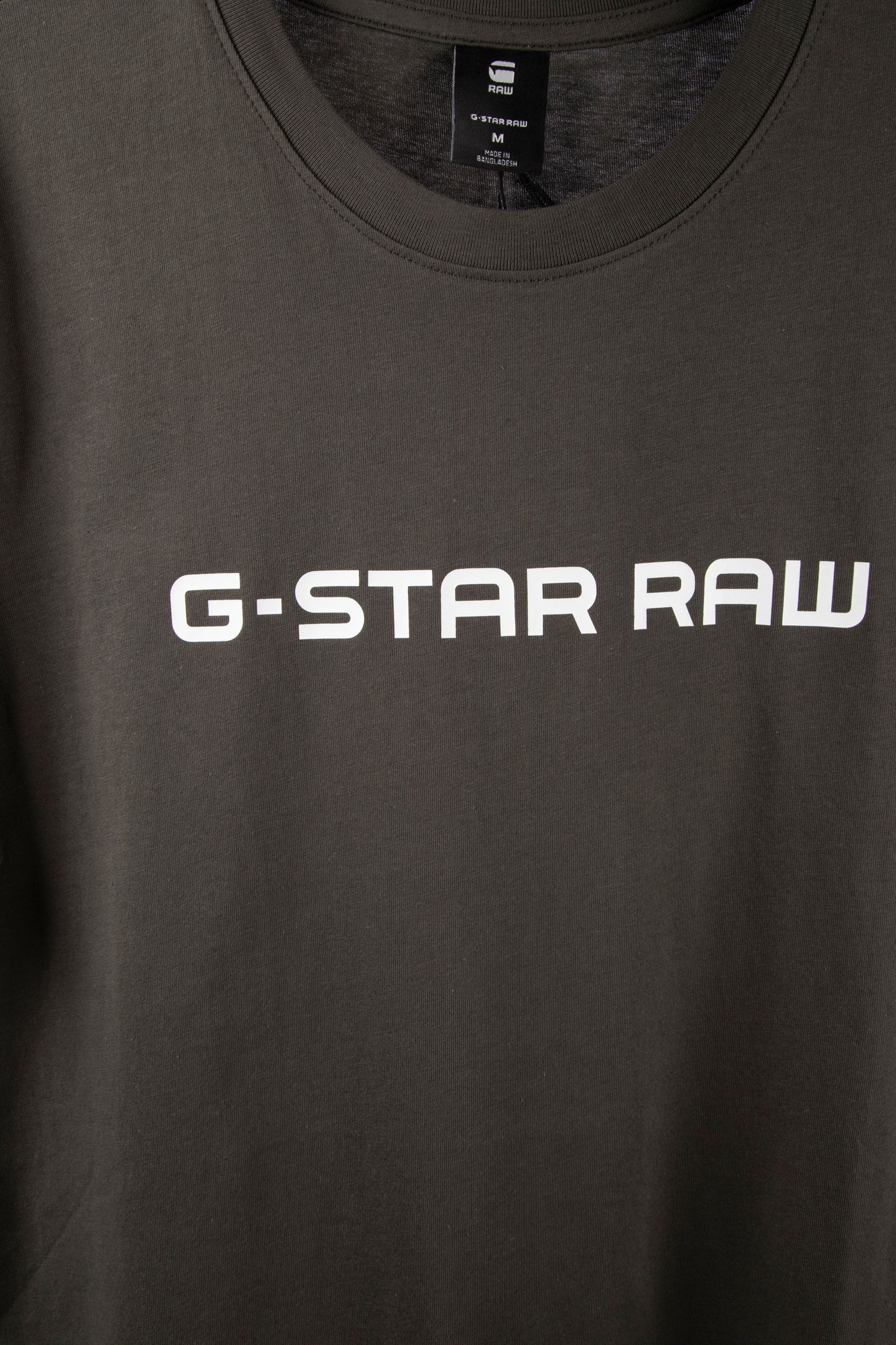 G-STAR RAW SLIM T-SHIRT ASFALT 4