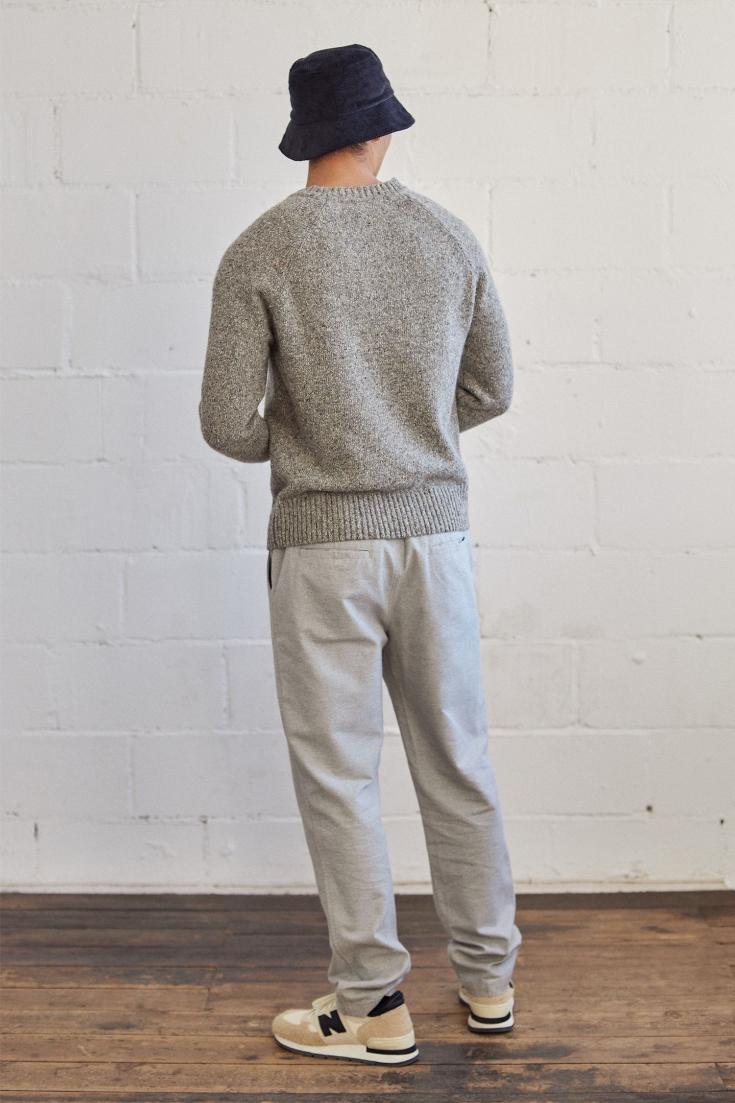 KEFALONIA KNIT MELANGE GREY MULTICOLOUR NEPS 3