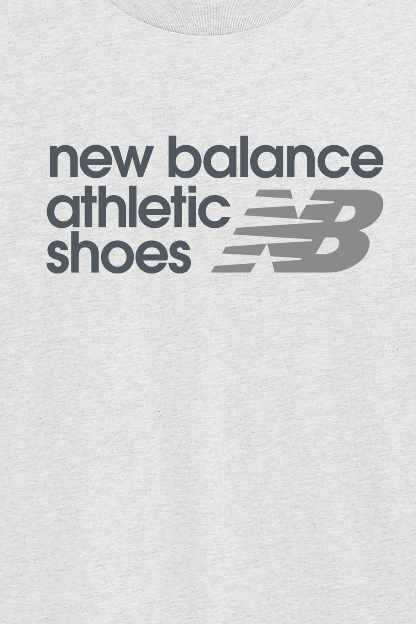ATHLETICS PREMIUM RELAXED CHEST LOGO T-SHIRT ASH HEATHER 7