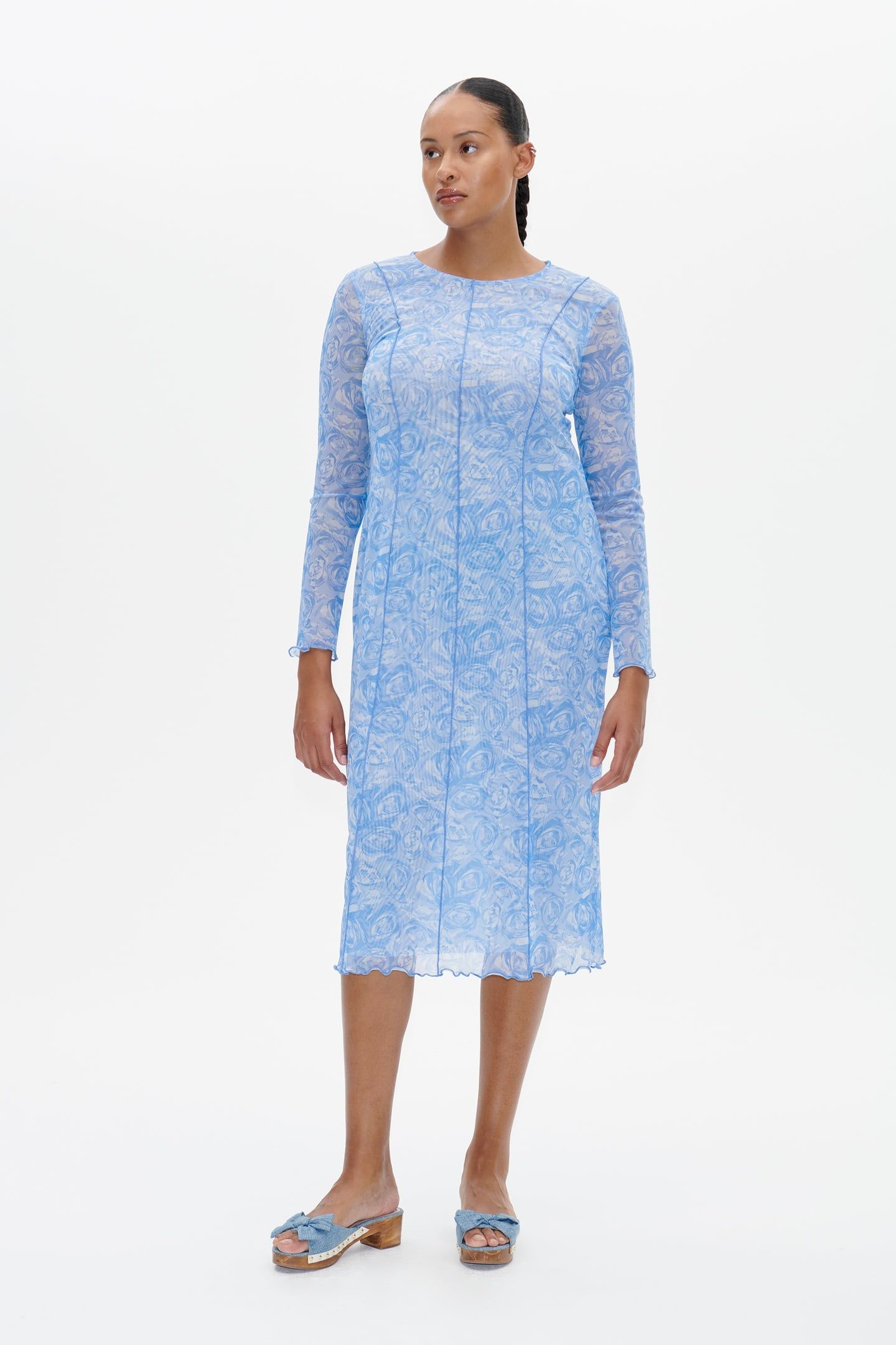 JANTI DRESS BLUE ROSE 1