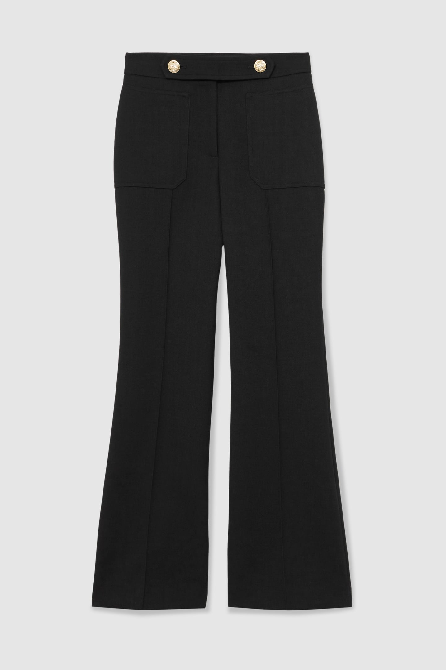 OCCASION FLARE TROUSER BLACK 4