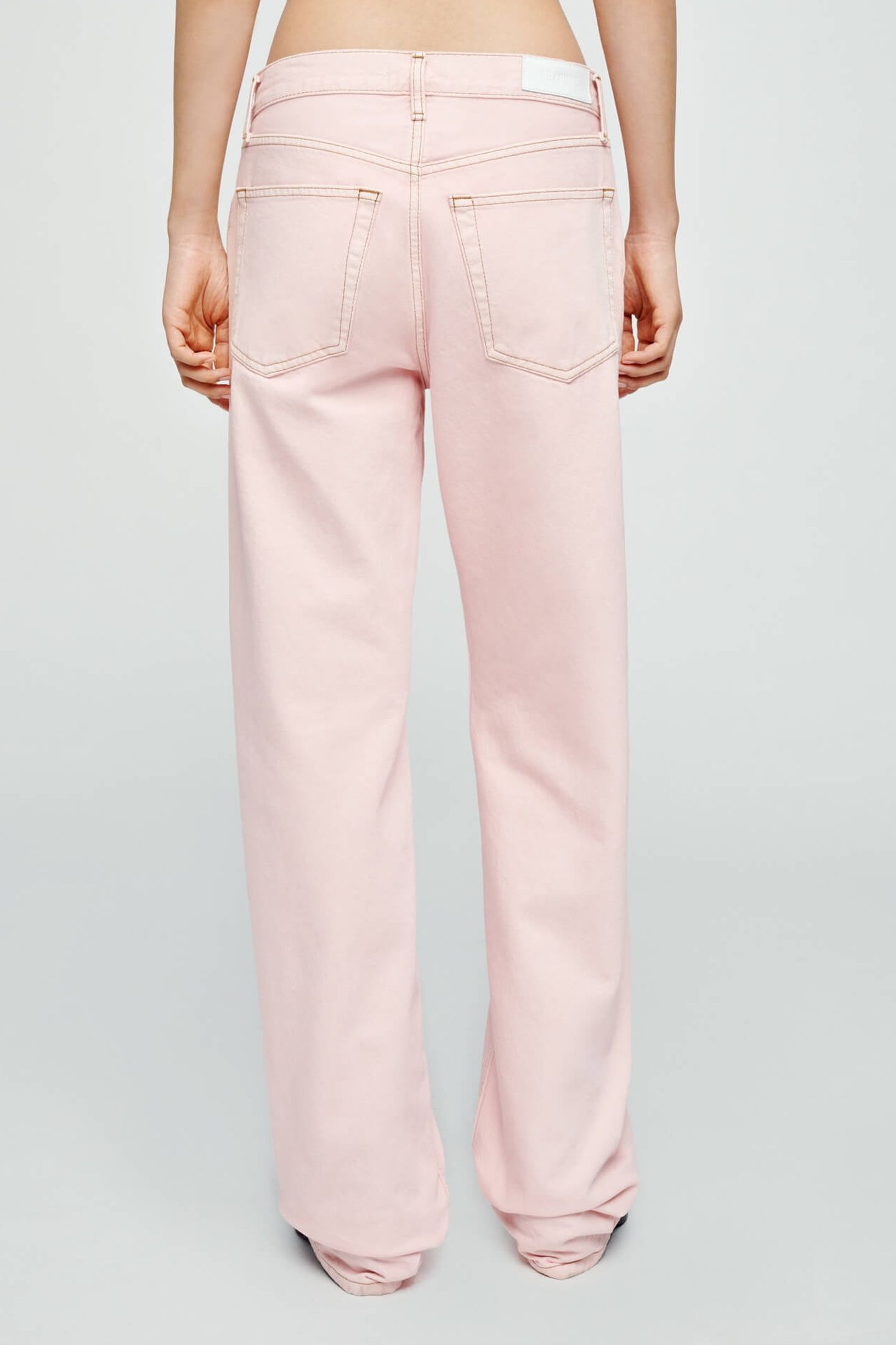 LOOSE LONG WASHED PINK 2