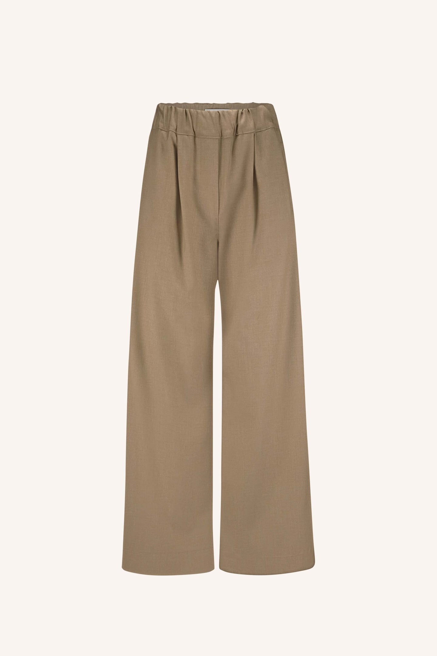 BENJI MELANGE PANTS CAMEL MELEE 5