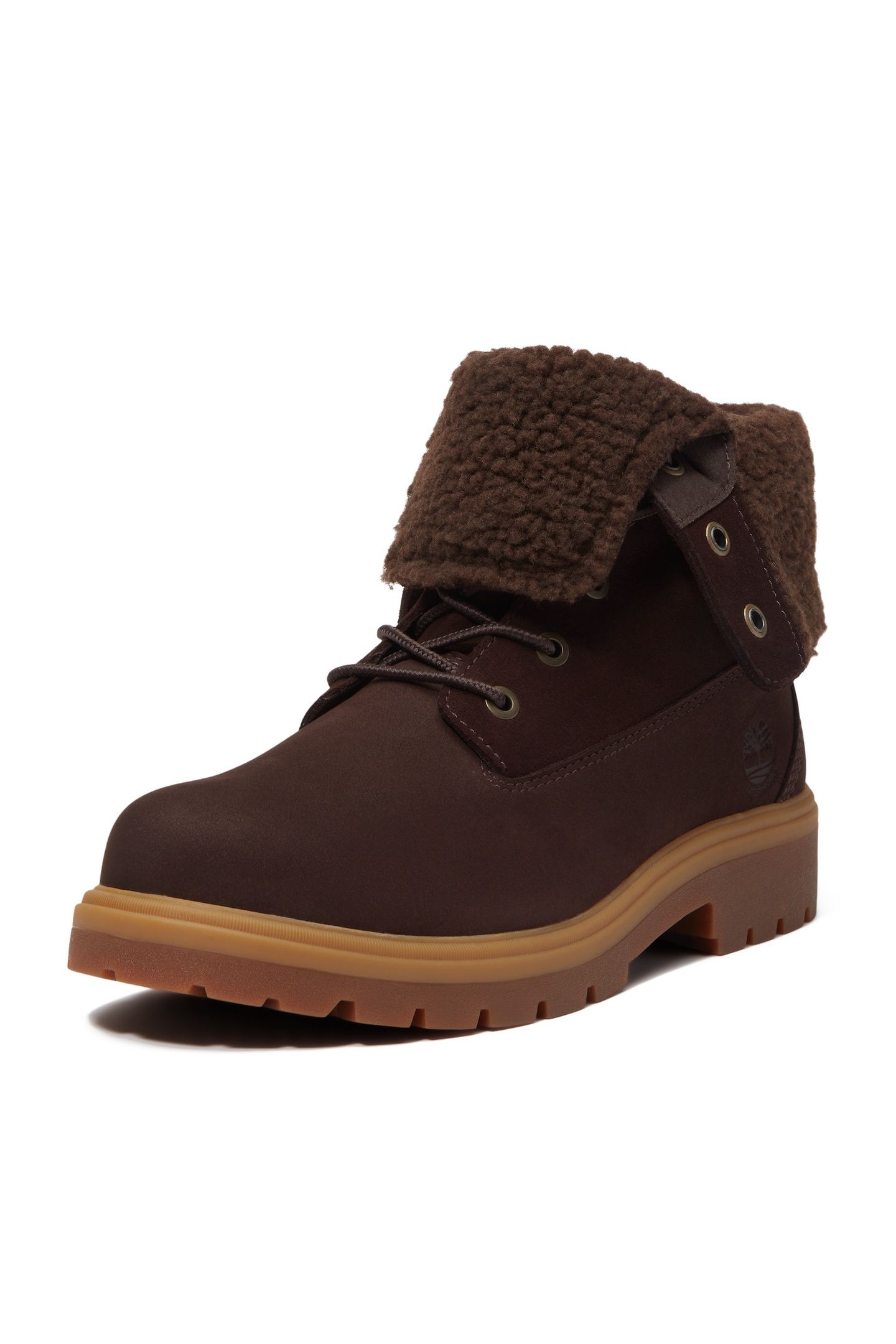 MID LACE UP WATERPROOF BOOT DARK BROWN NUBUCK 3