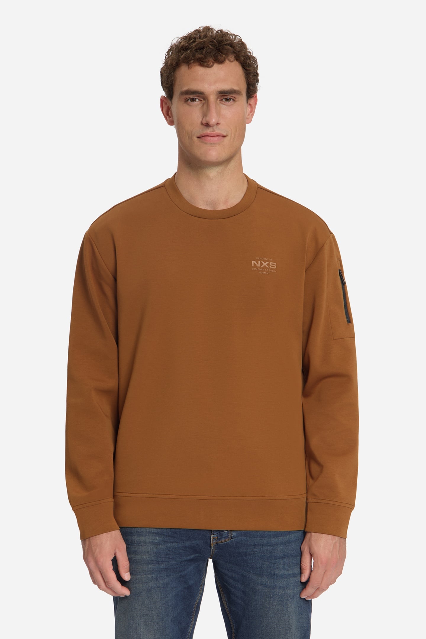 SWEATER CREWNECK CARAMEL 3
