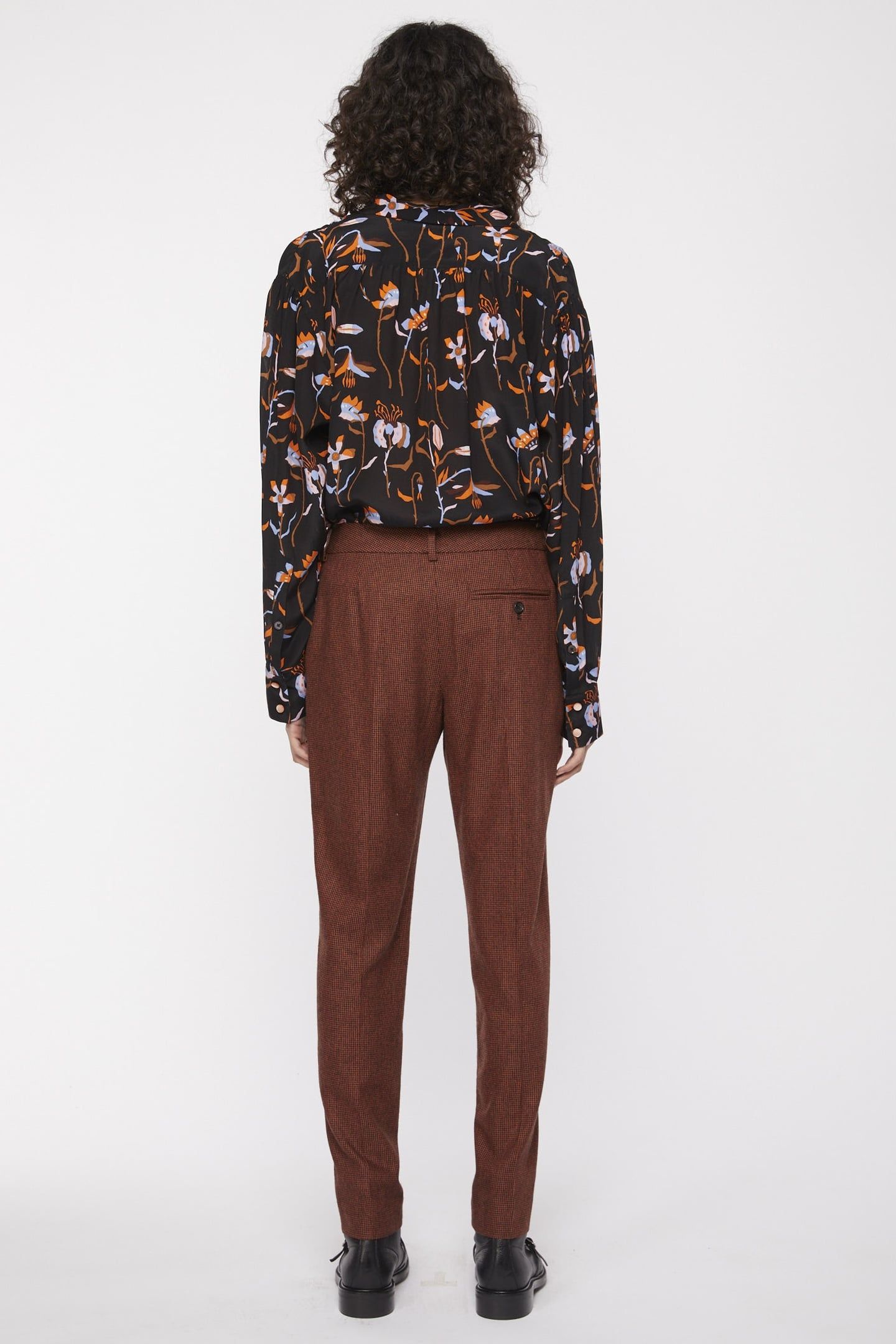 WOMENS TROUSER LIGHT RUST 3