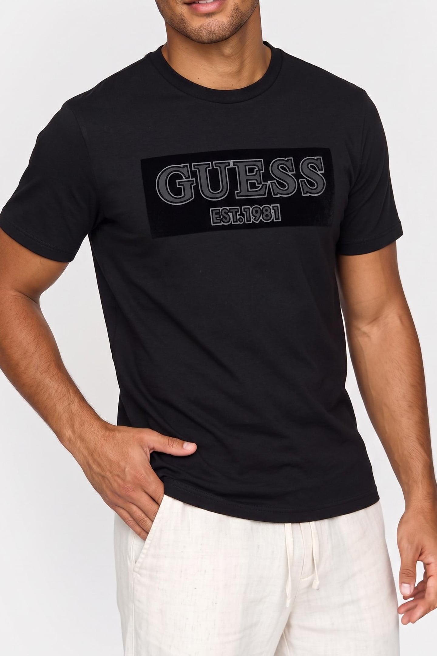 SS BSC GUESS VELVET JET BLACK A996 1