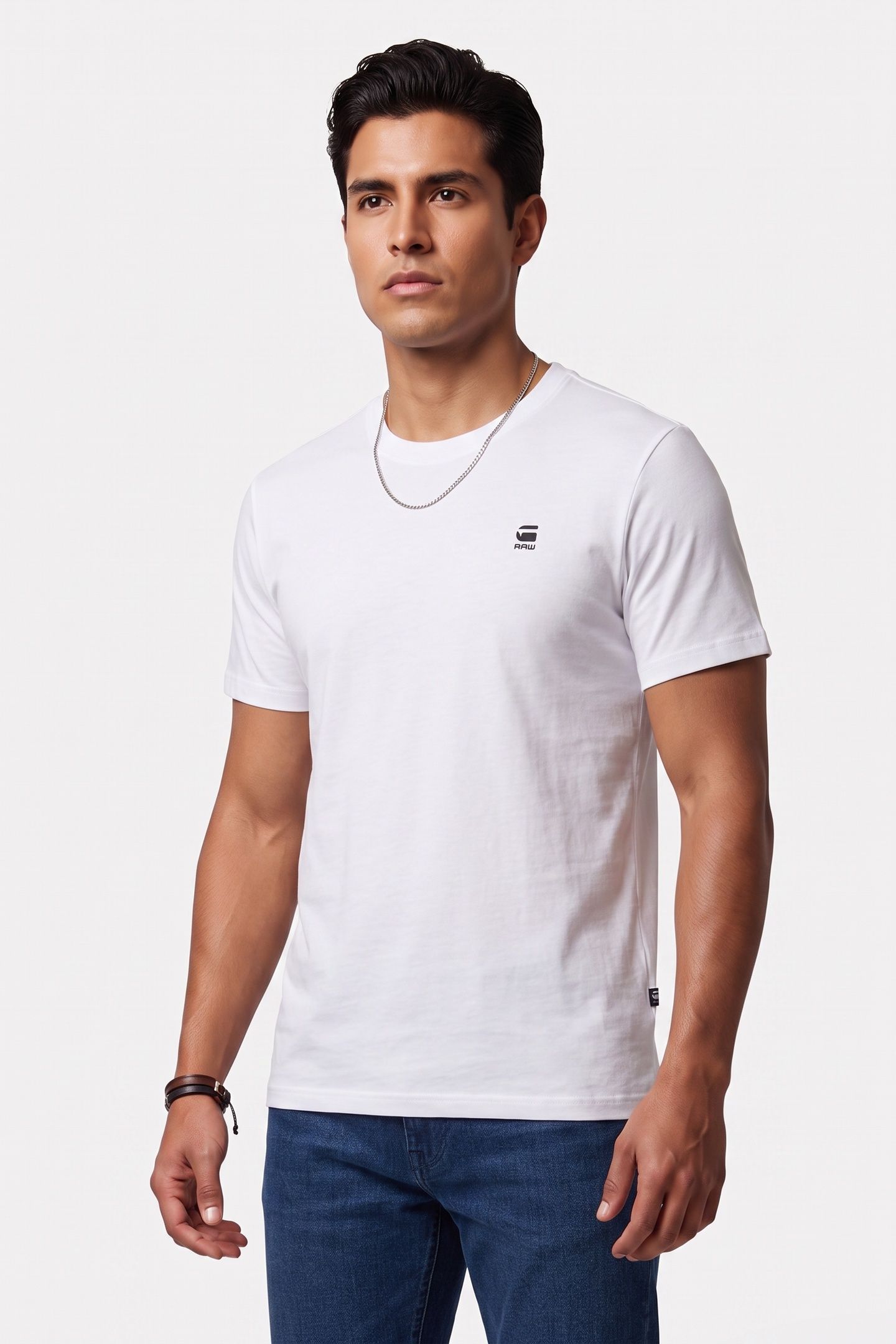 GRAW SLIM T-SHIRT WHITE 1