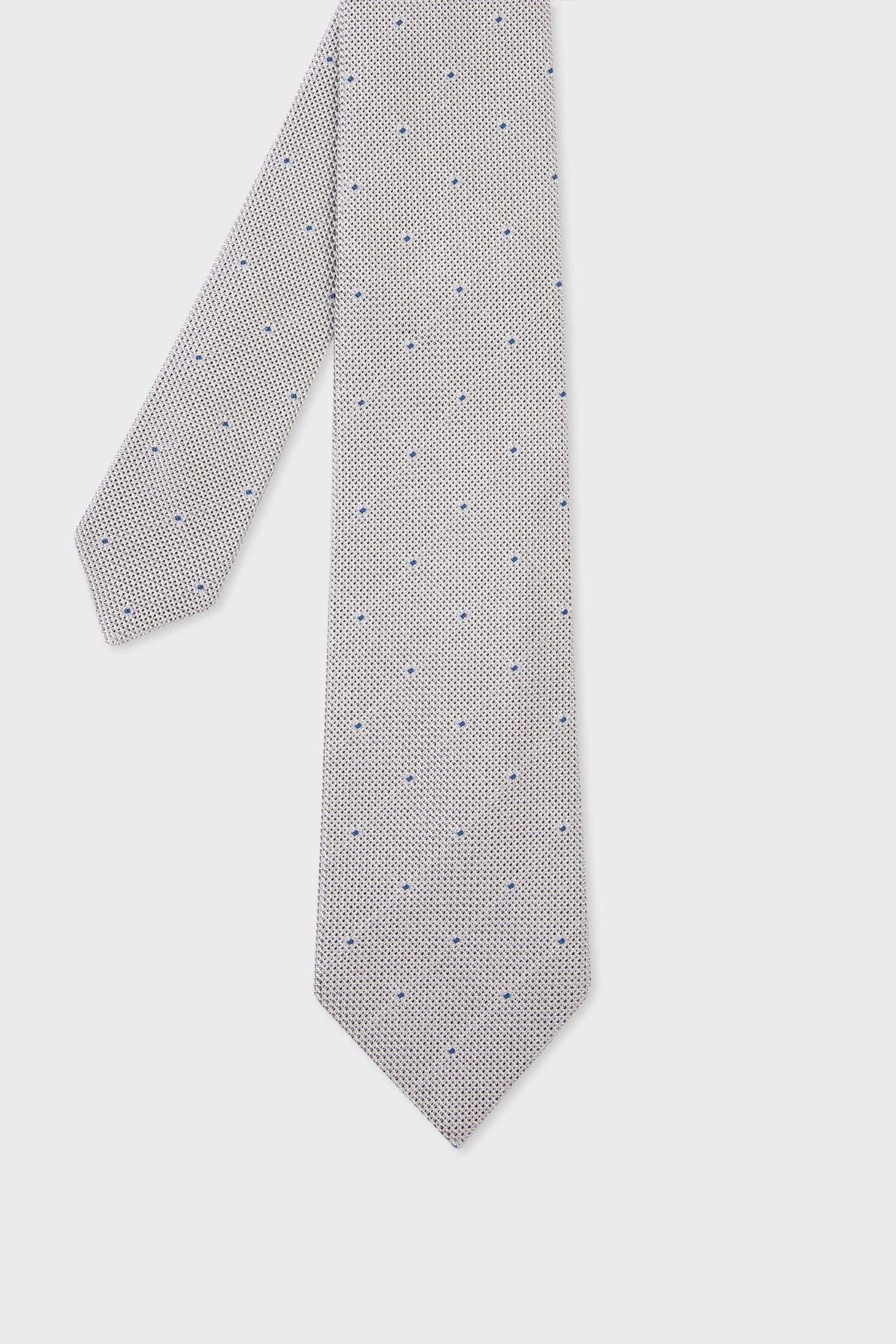MEN TIE SMALL DOTS GREY 5