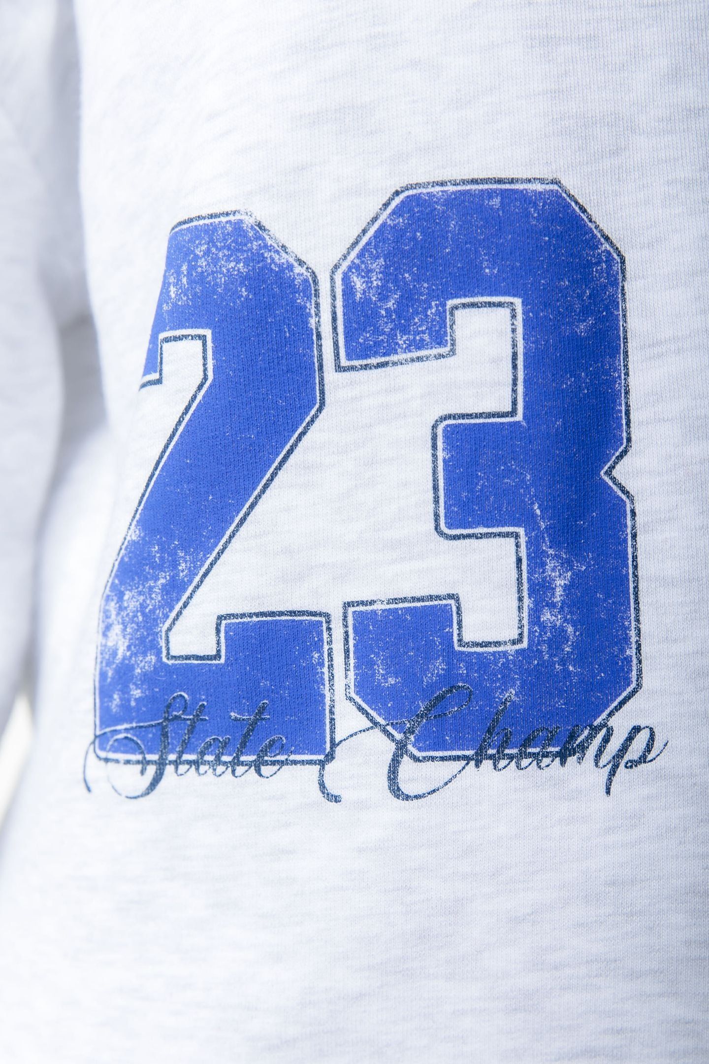 STATE CHAMP 23 DROPPED SHOULDER SWEAT LIGHT GREY MELANGE 5
