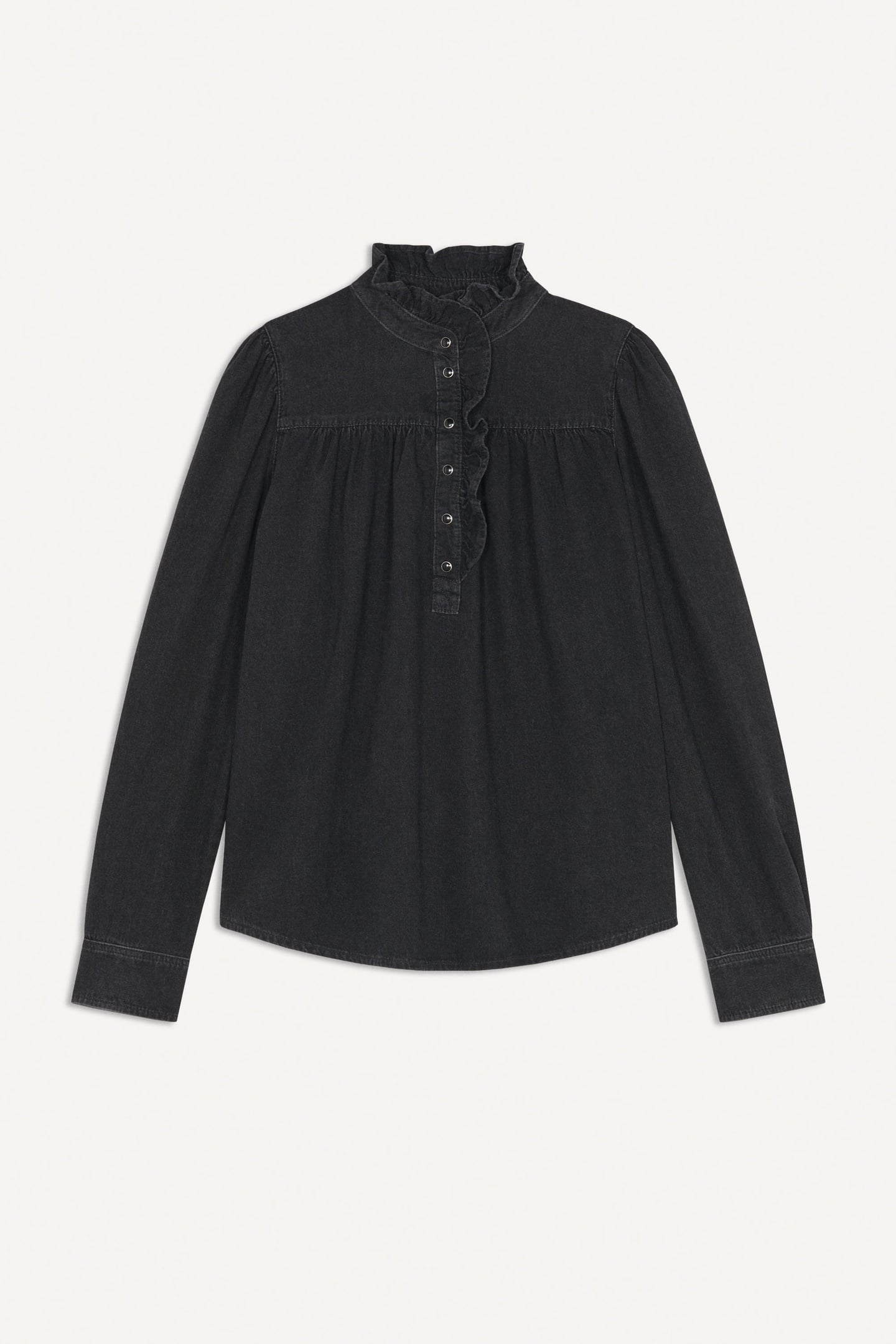 LONG SLEEVES BLOUSE BLACK 3