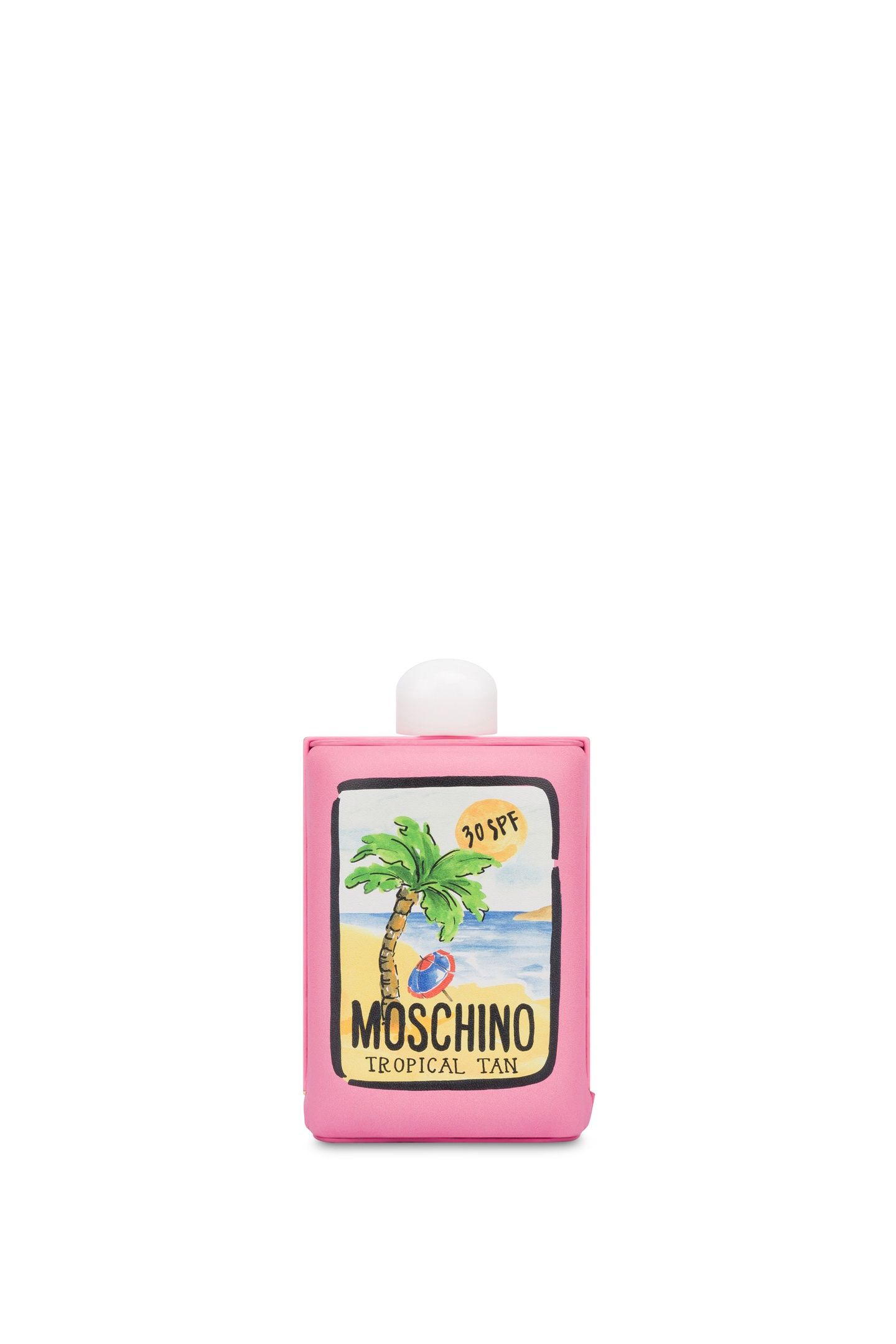 SUNSCREEN BAG IN PADDED NAPPA LEATHER PINK 3